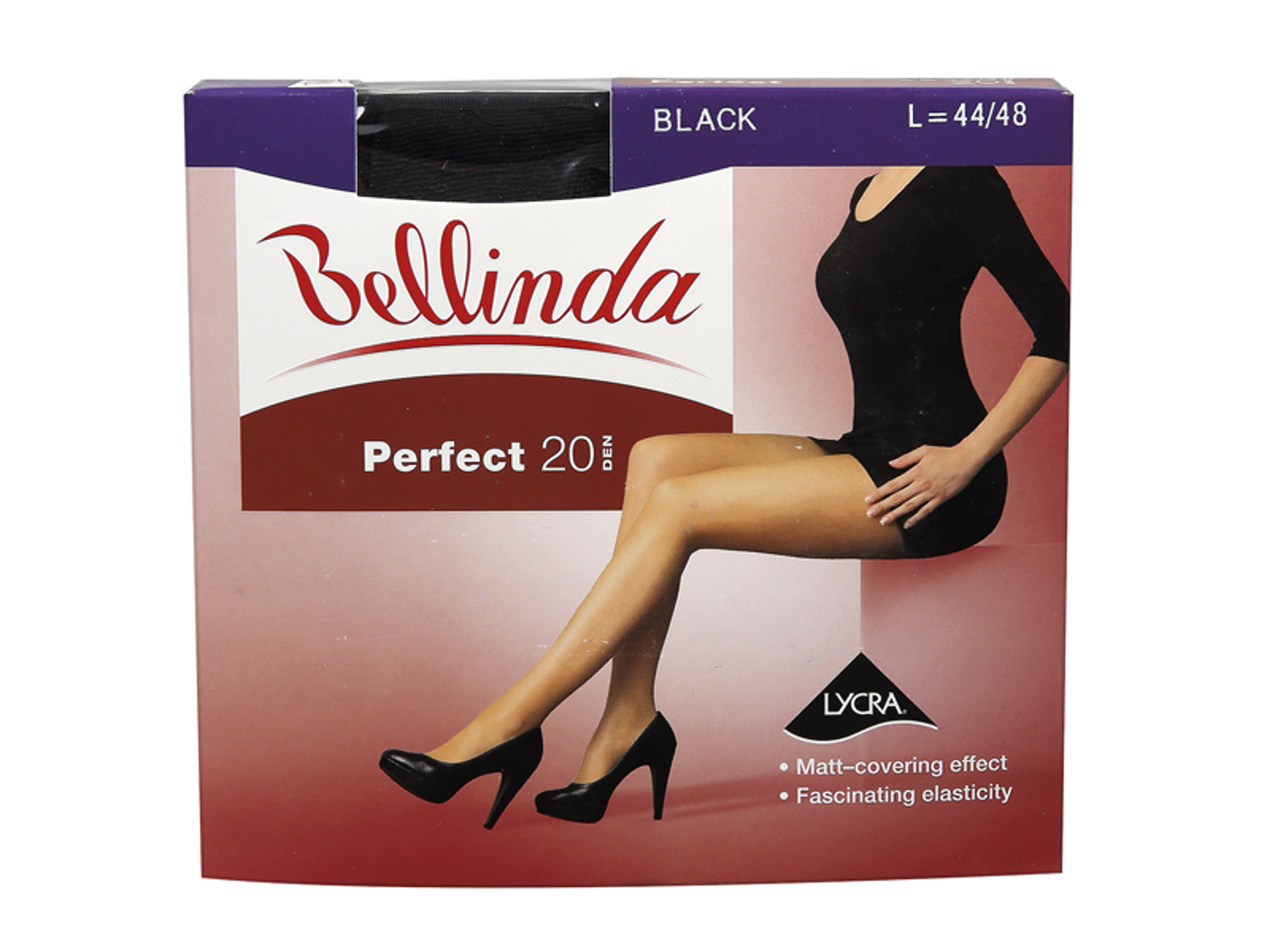 Bellinda Perfect 20 Den Fekete L Harisnya - 1 db-1
