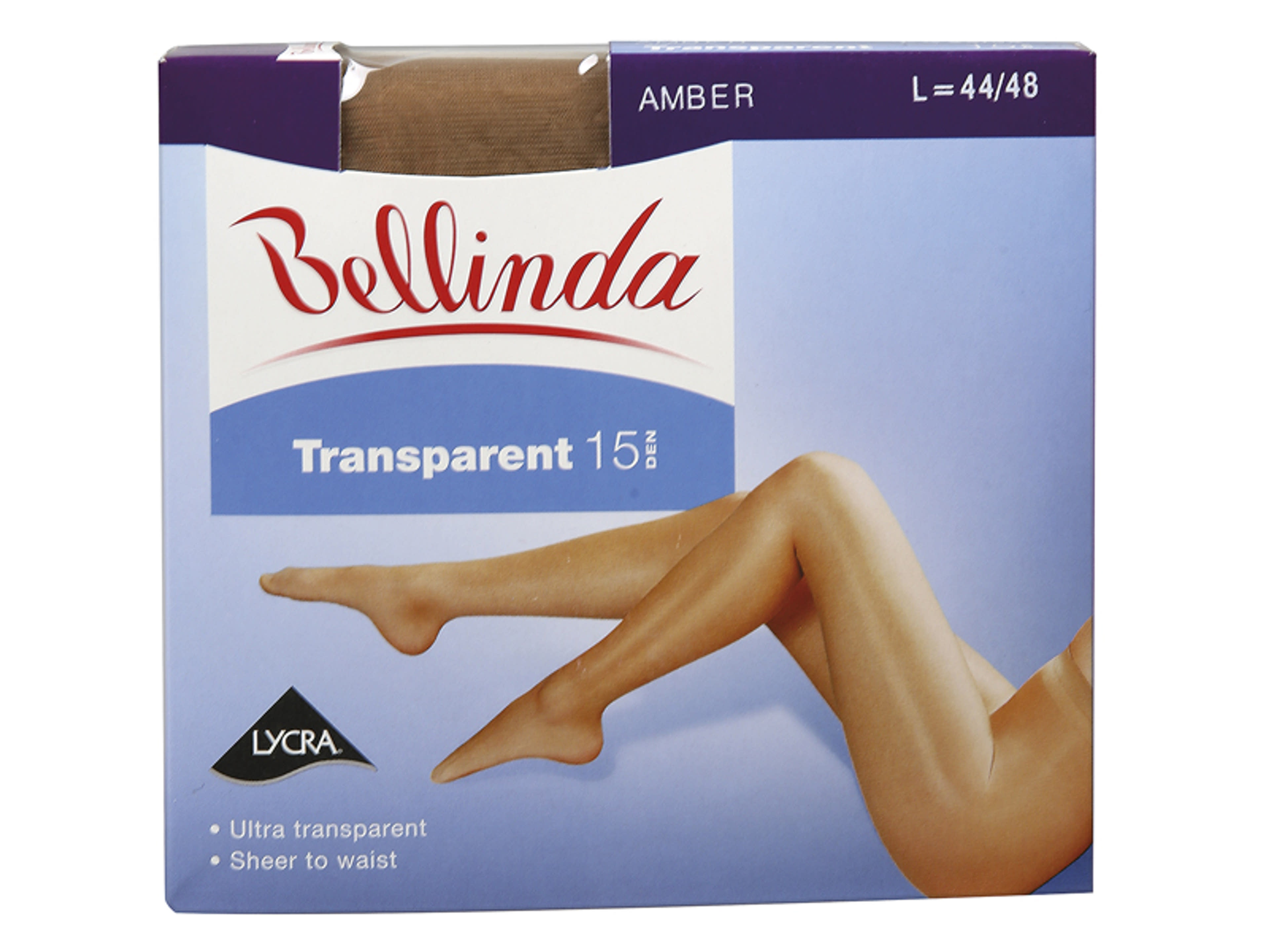 Bellinda Transparent 15 Den Amber L Harisnya - 1 db-1