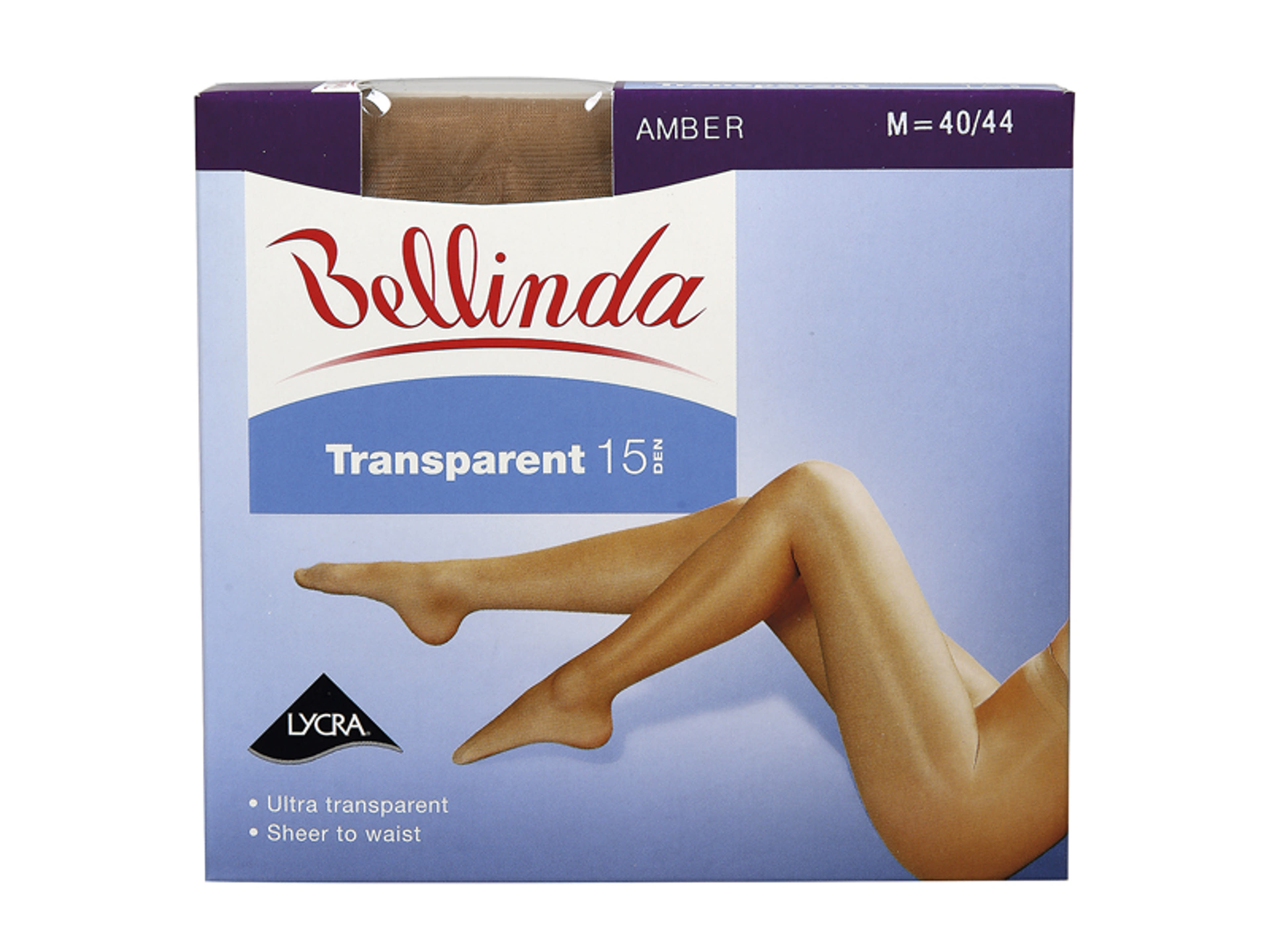 Bellinda Transparent 15 Den Amber M Harisnya - 1 db-1