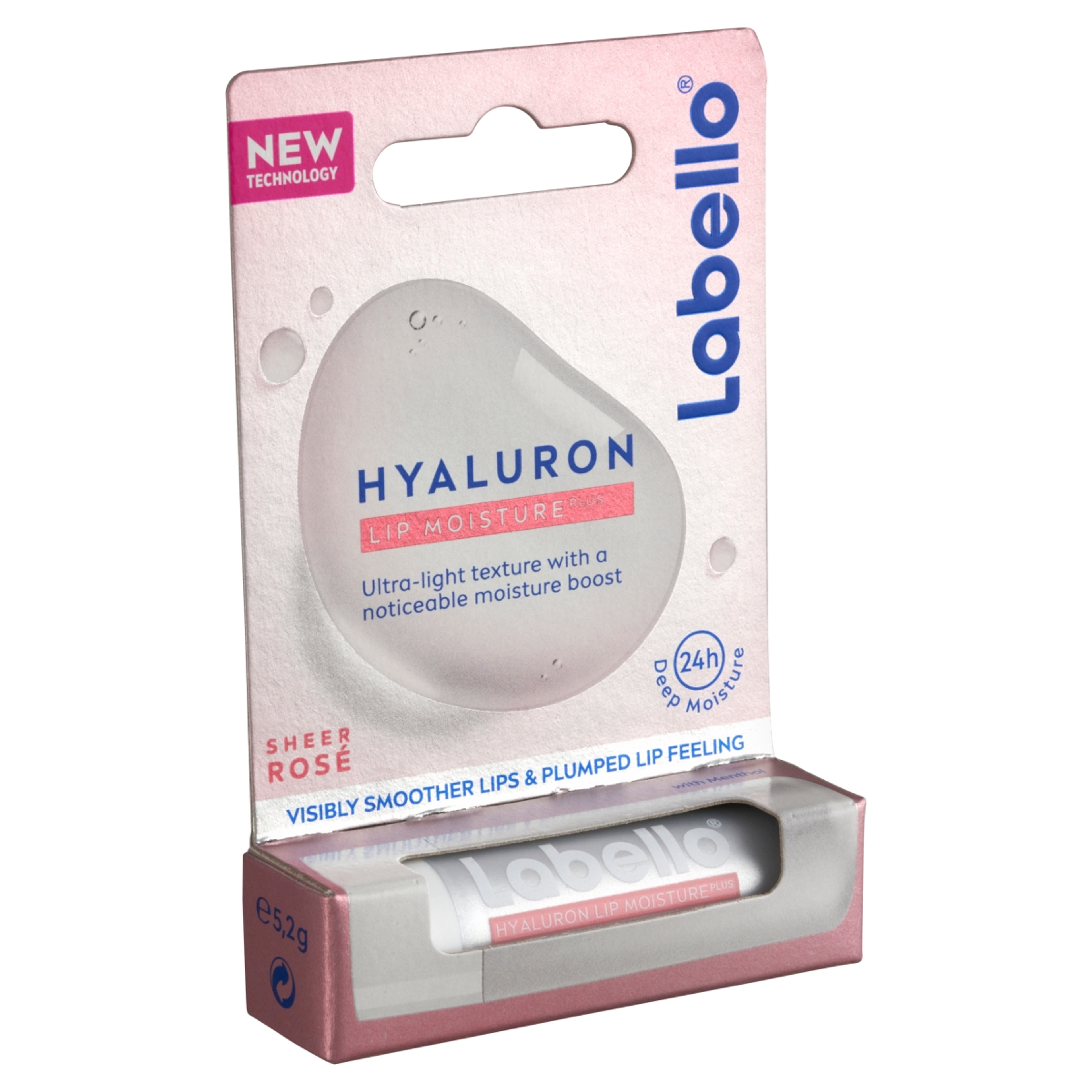 Labello Hyaluron Rosé hidratáló ajakápoló - 1 db-3