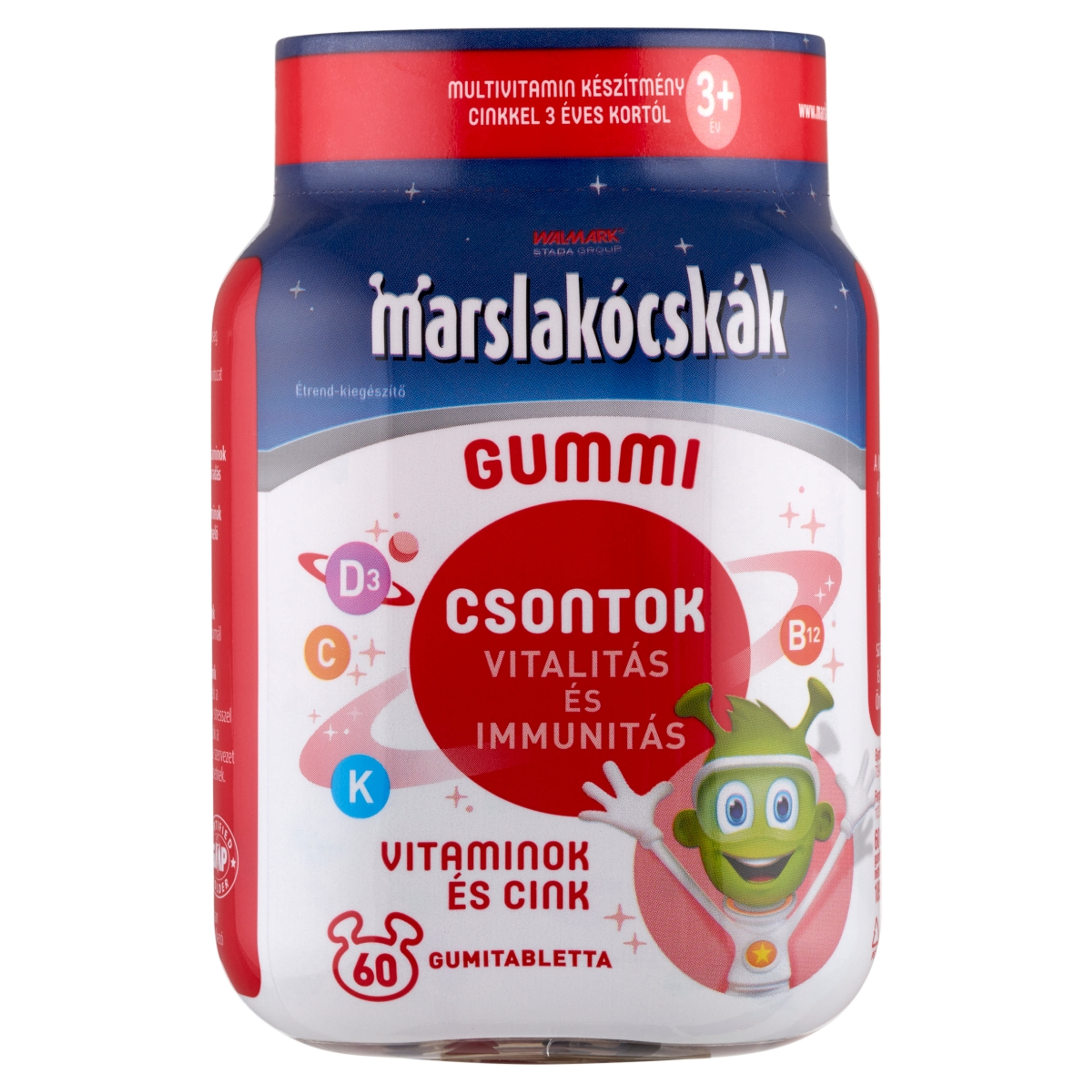 Marslakócskák gumivitamin - 60 db-1