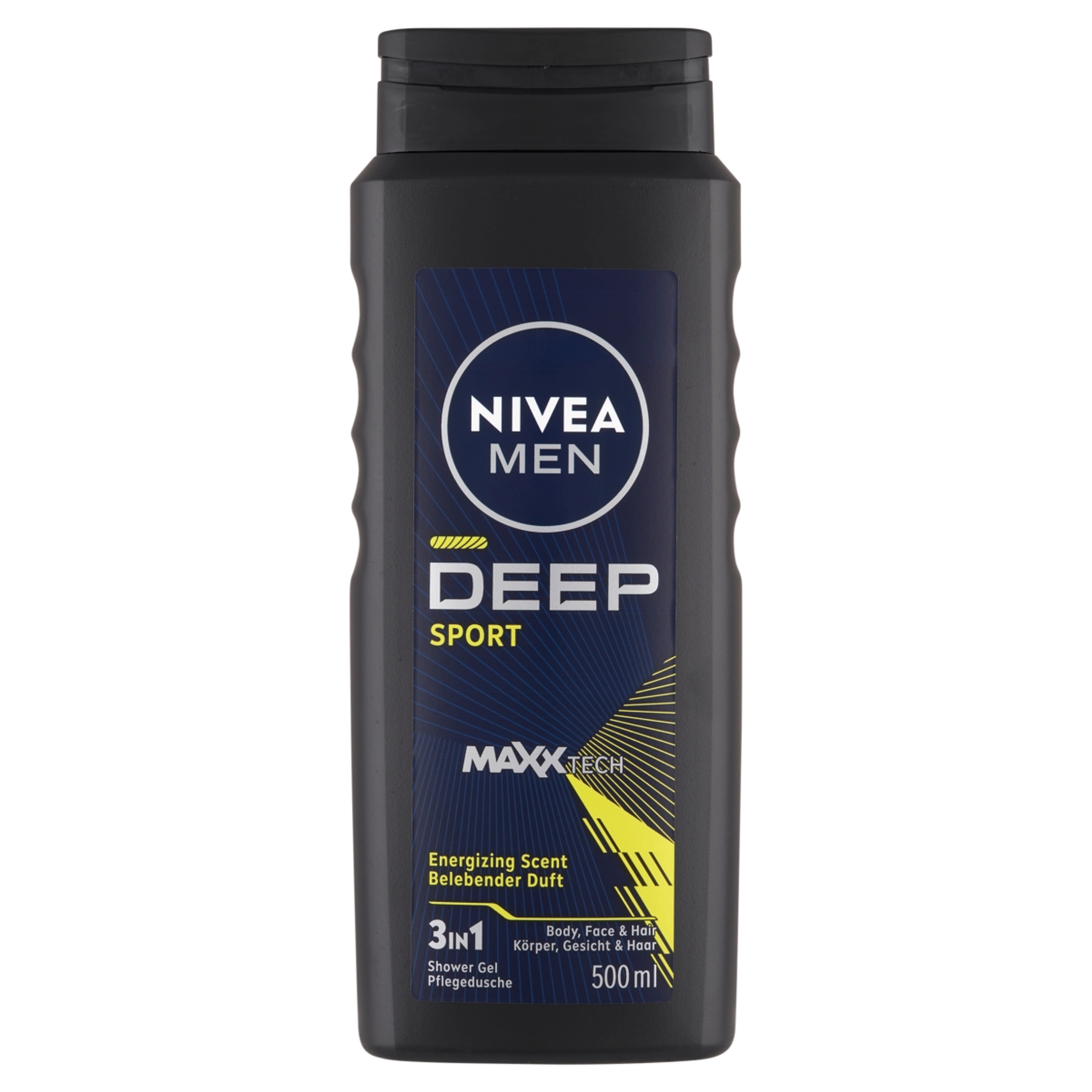 Nivea Men Deep Sport tusfürdő - 500 ml-1