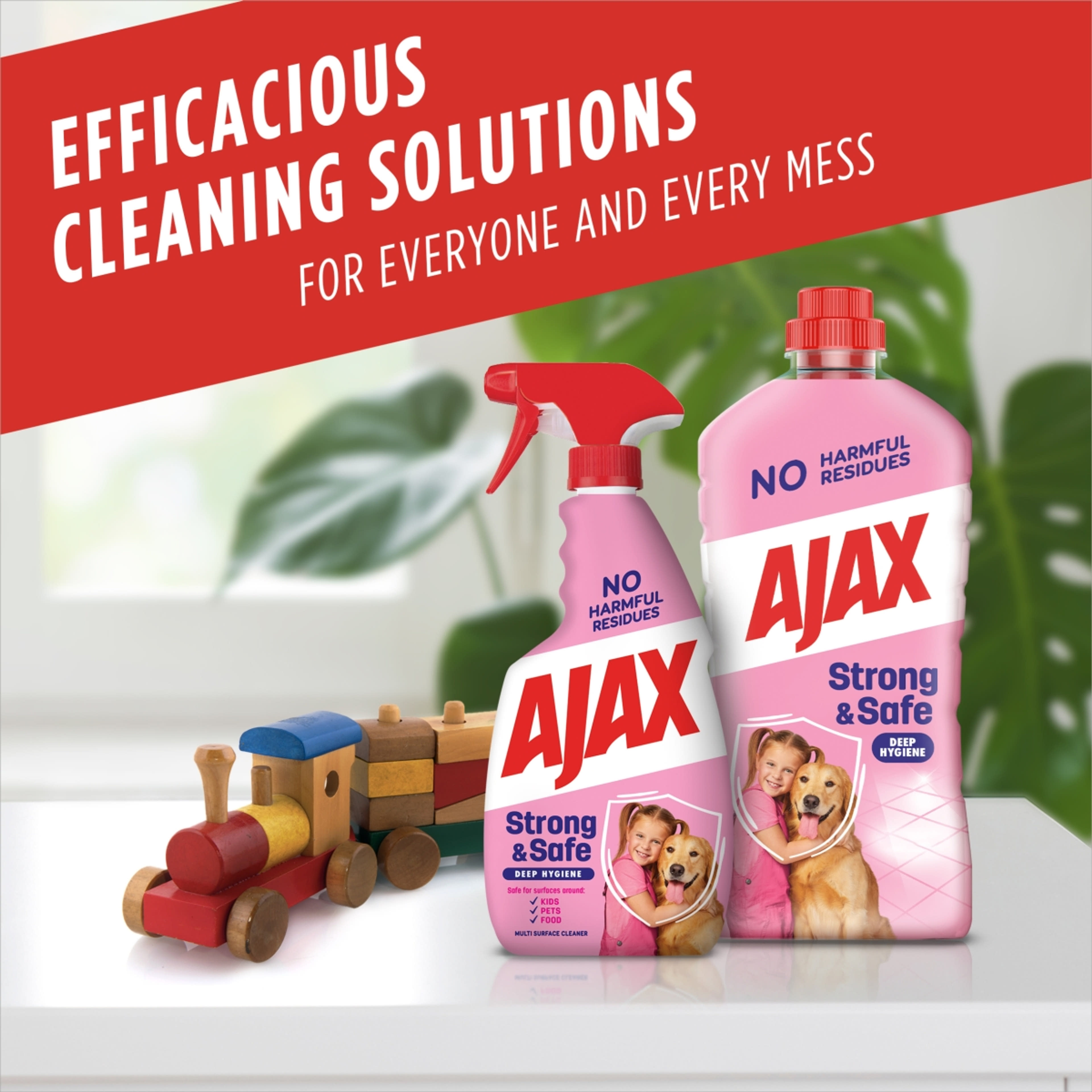 Ajax Strong&Safe felülettisztító spray - 500 ml-8
