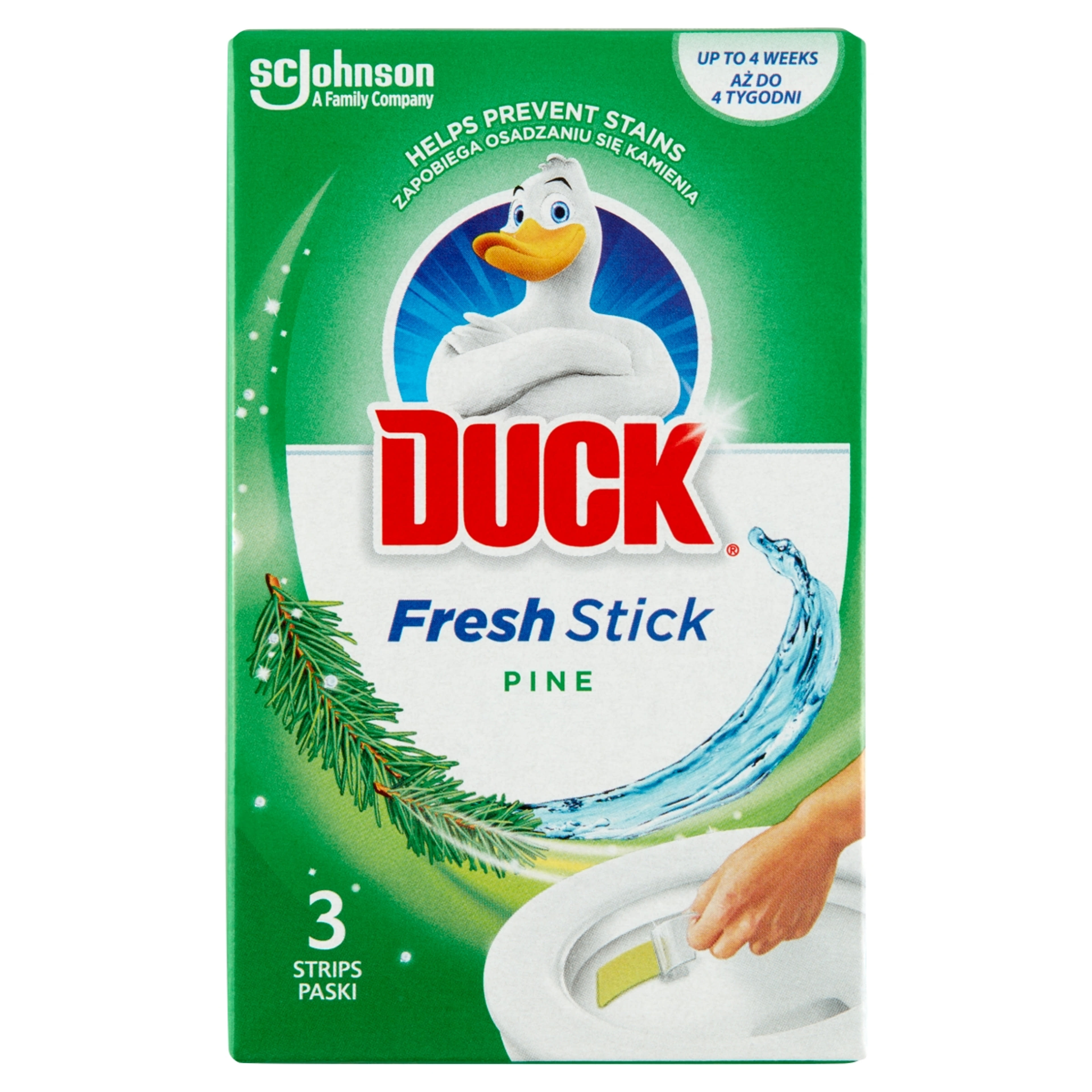 Duck Fresh Stick Fenyő WC-Öblítő Csík - 27 g