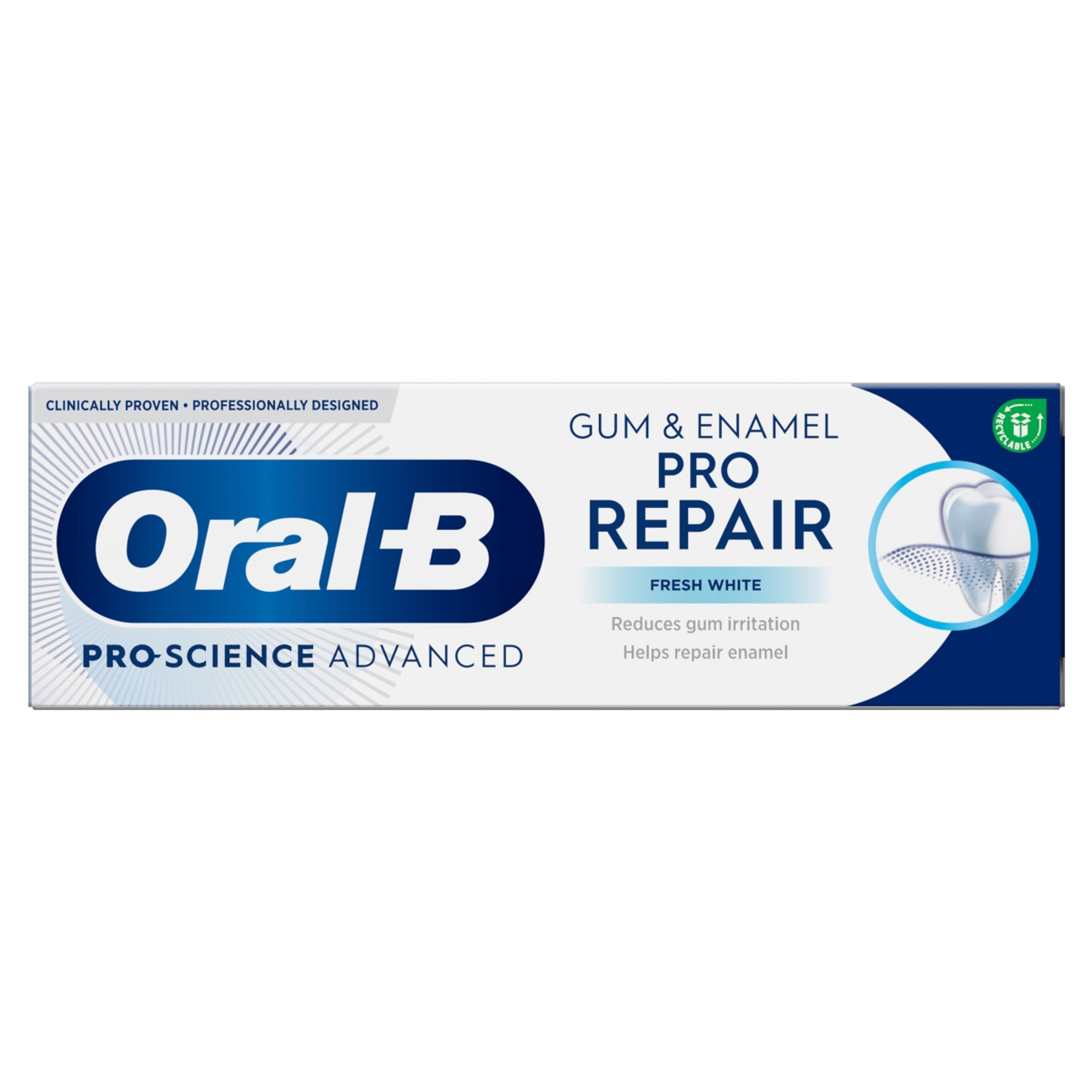 Oral-B Pro-Repair Gentle whitening fogkrém - 75 ml