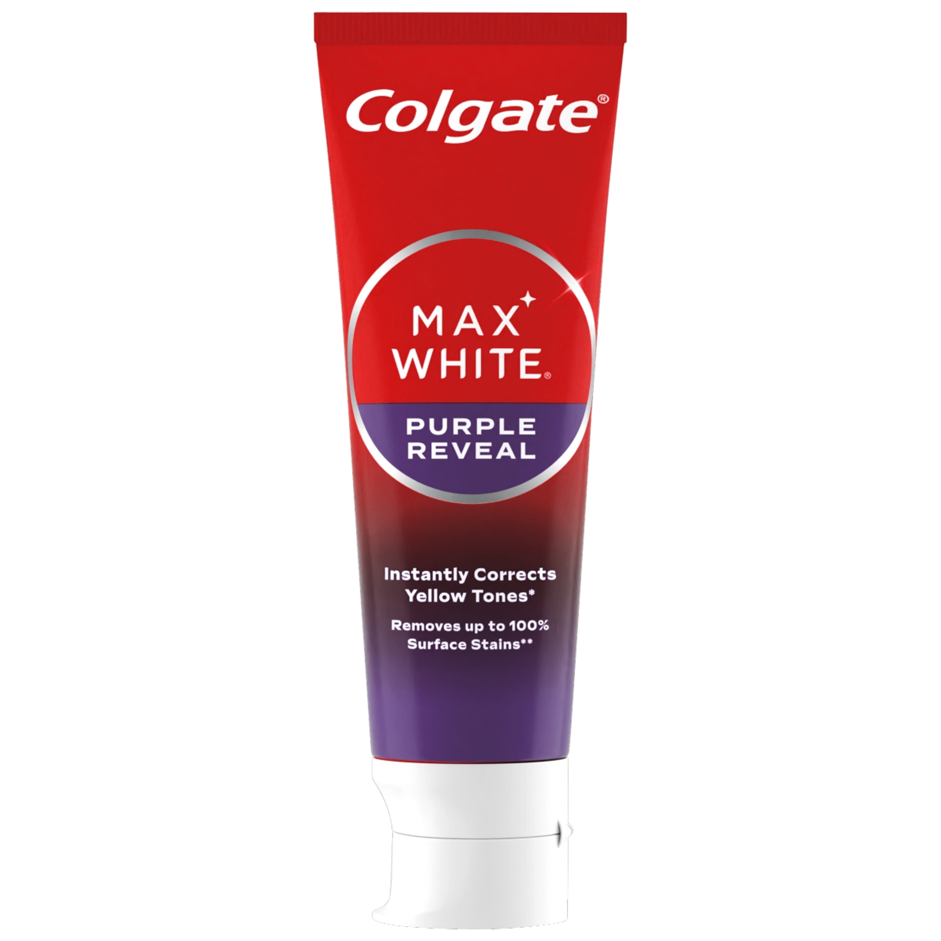 Colgate Max White Purple Reveal fogfehérítő fogkrém - 75 ml-3
