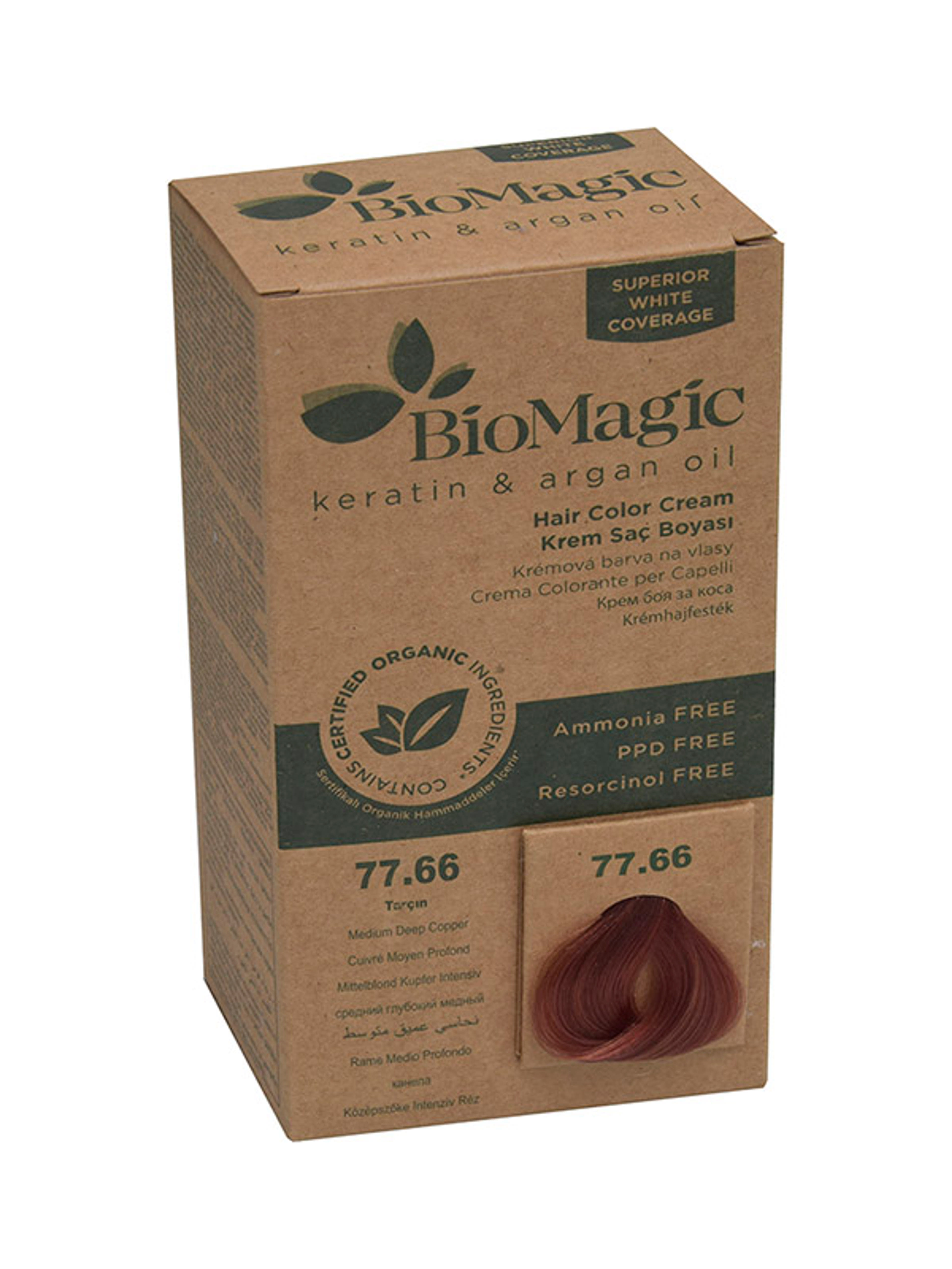 Biomagic 77.66 középszőke intenzív rézkeratin - 1 db