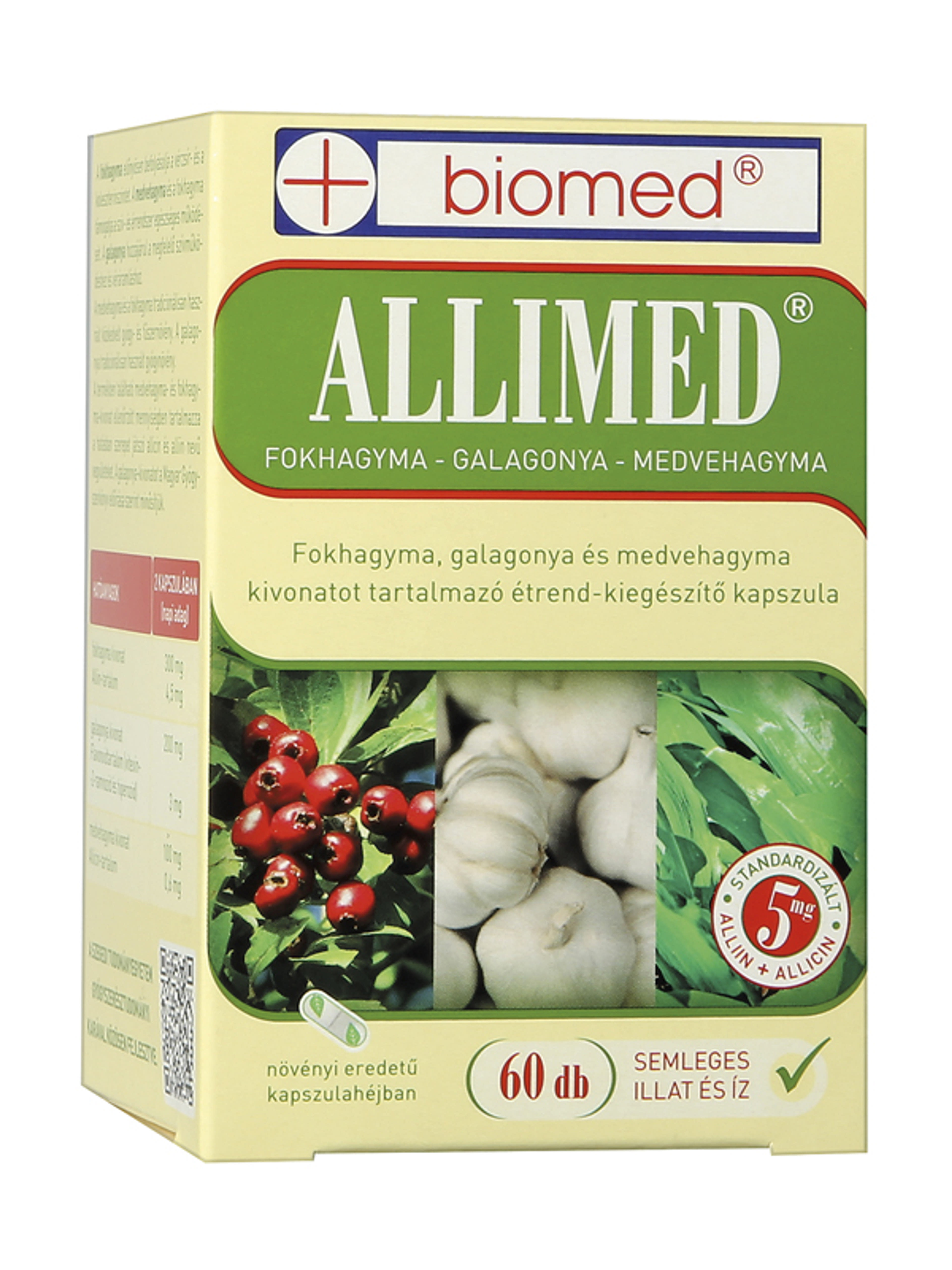 Biomed Allimed Kapszula - 60 db-1