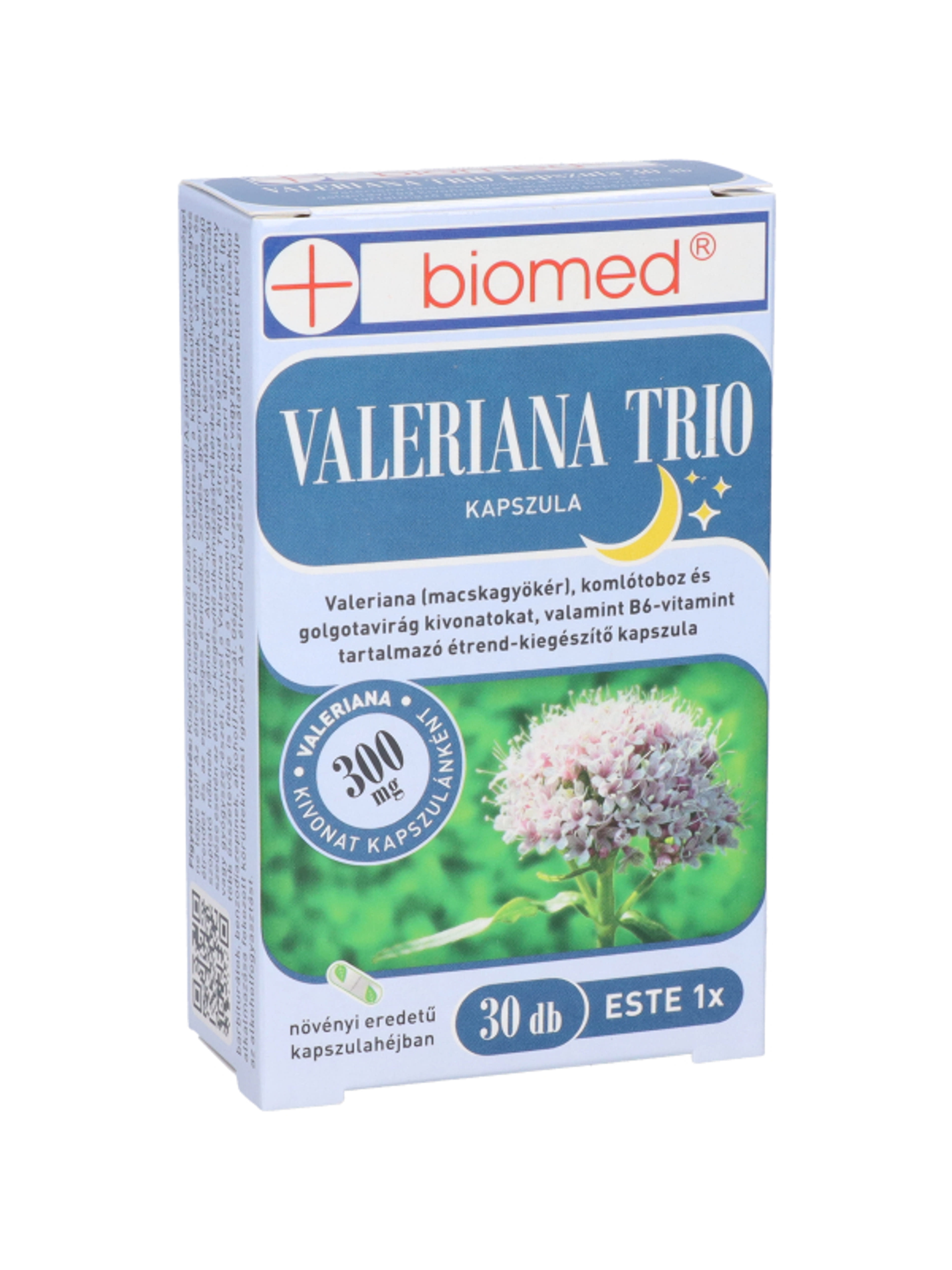 Biomed valeriana trio kapszula - 30 db-2