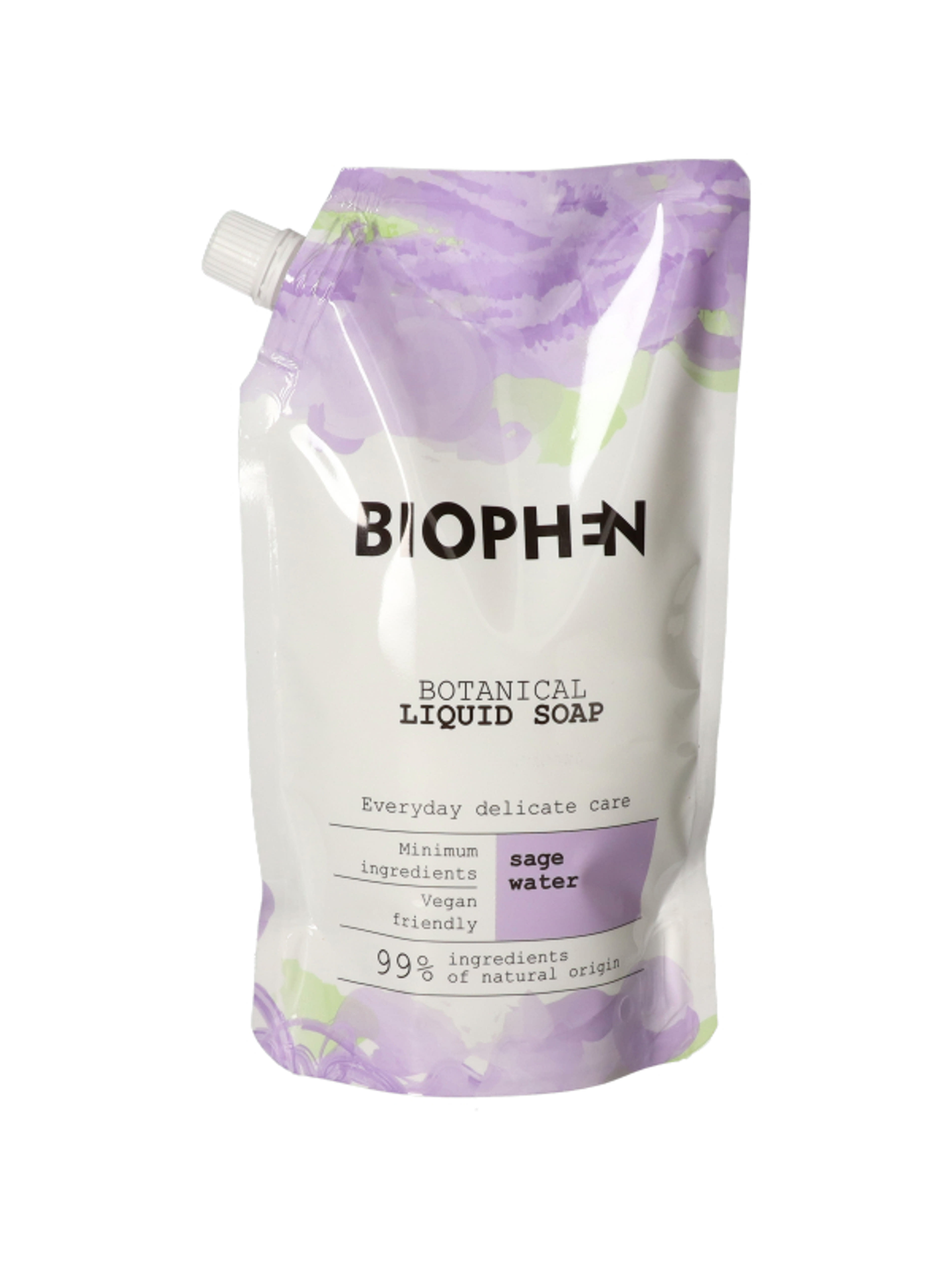 Biophen folyékony szappan utántöltő zsályavíz - 400 ml