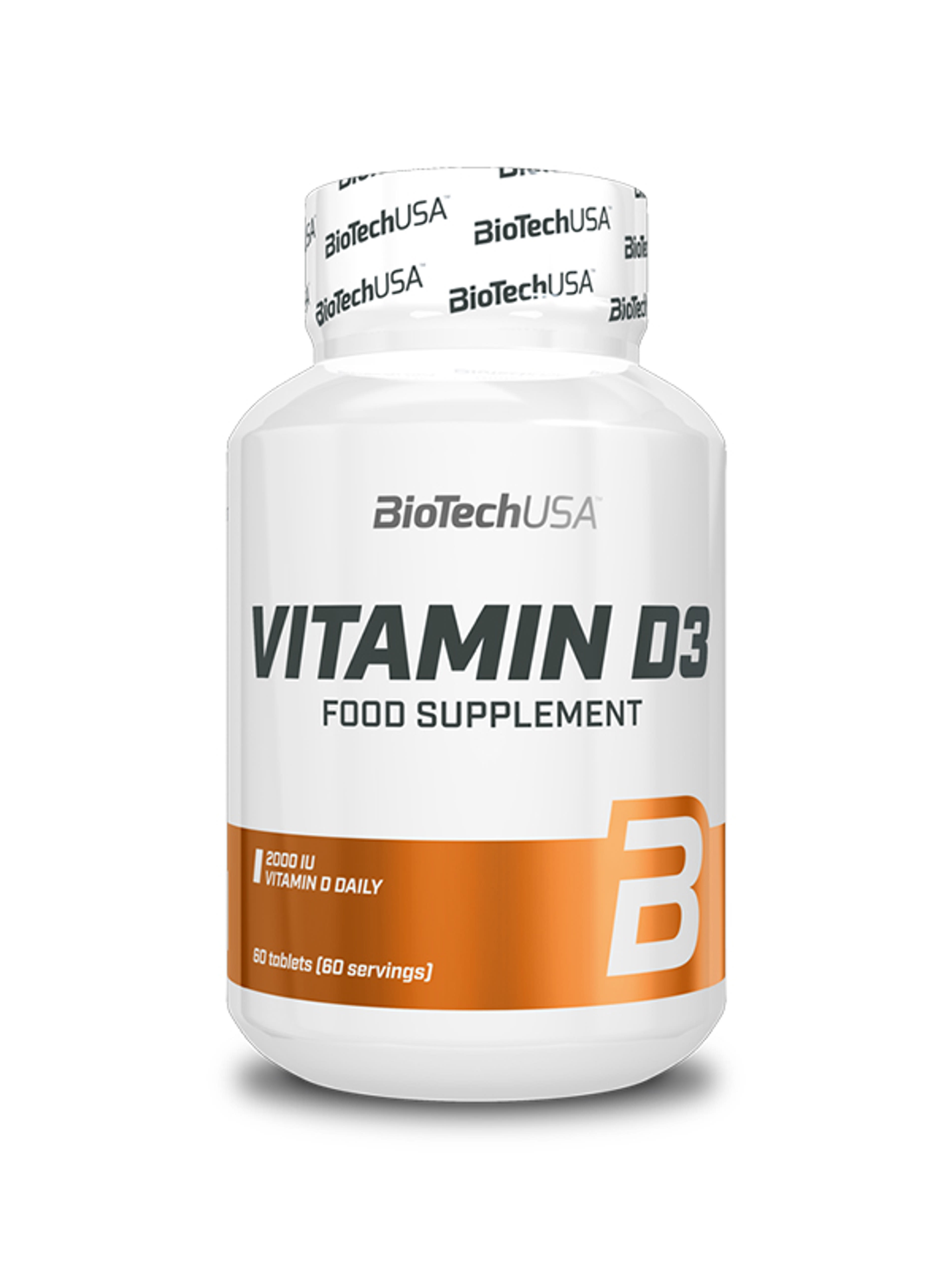 BioTechUSA vitamin-D3 50 mg tabletta - 60 db-1