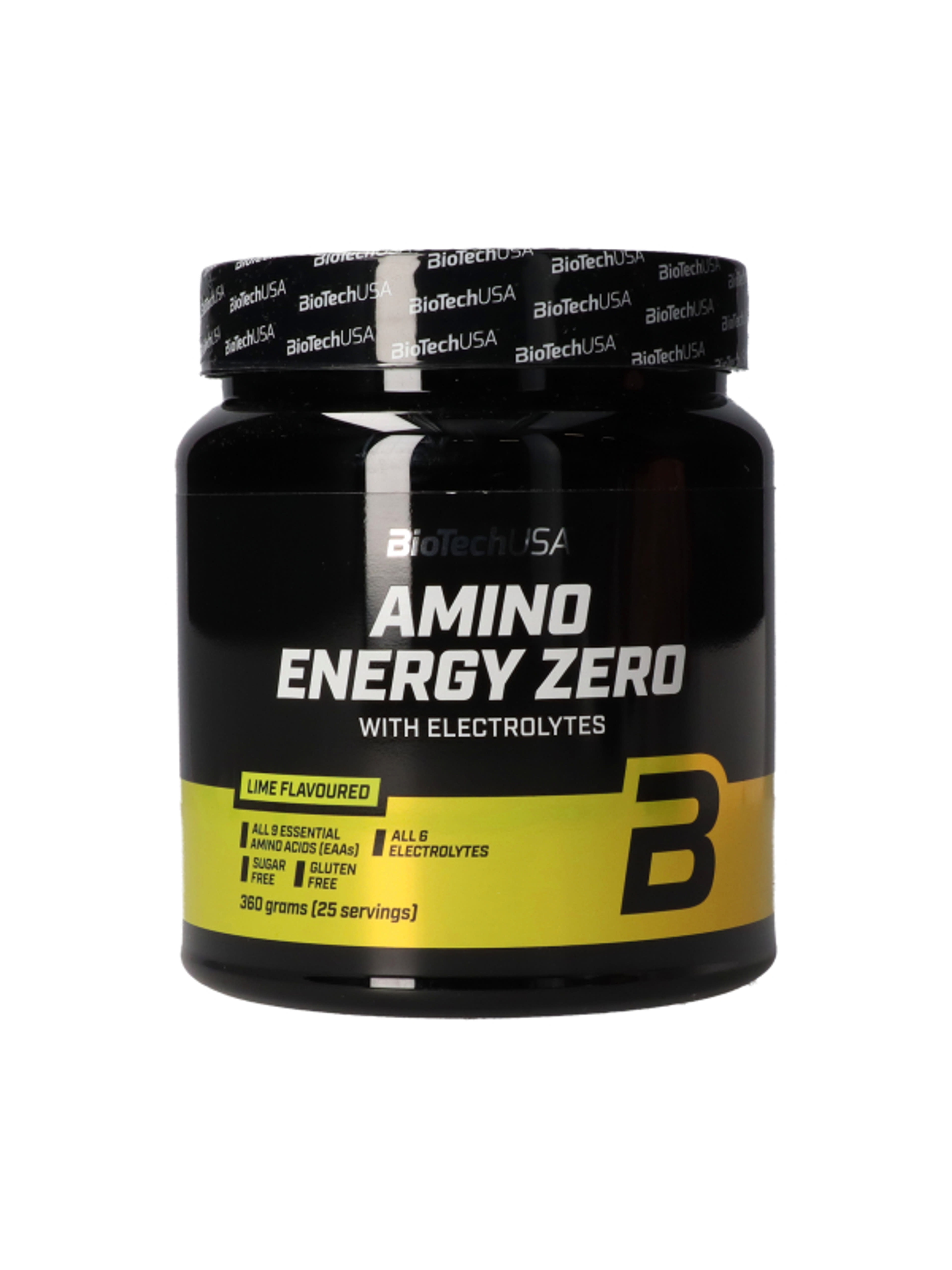 BioTechUSA  Amino Energy zero with electrolytes lime ízű italpor - 360 g