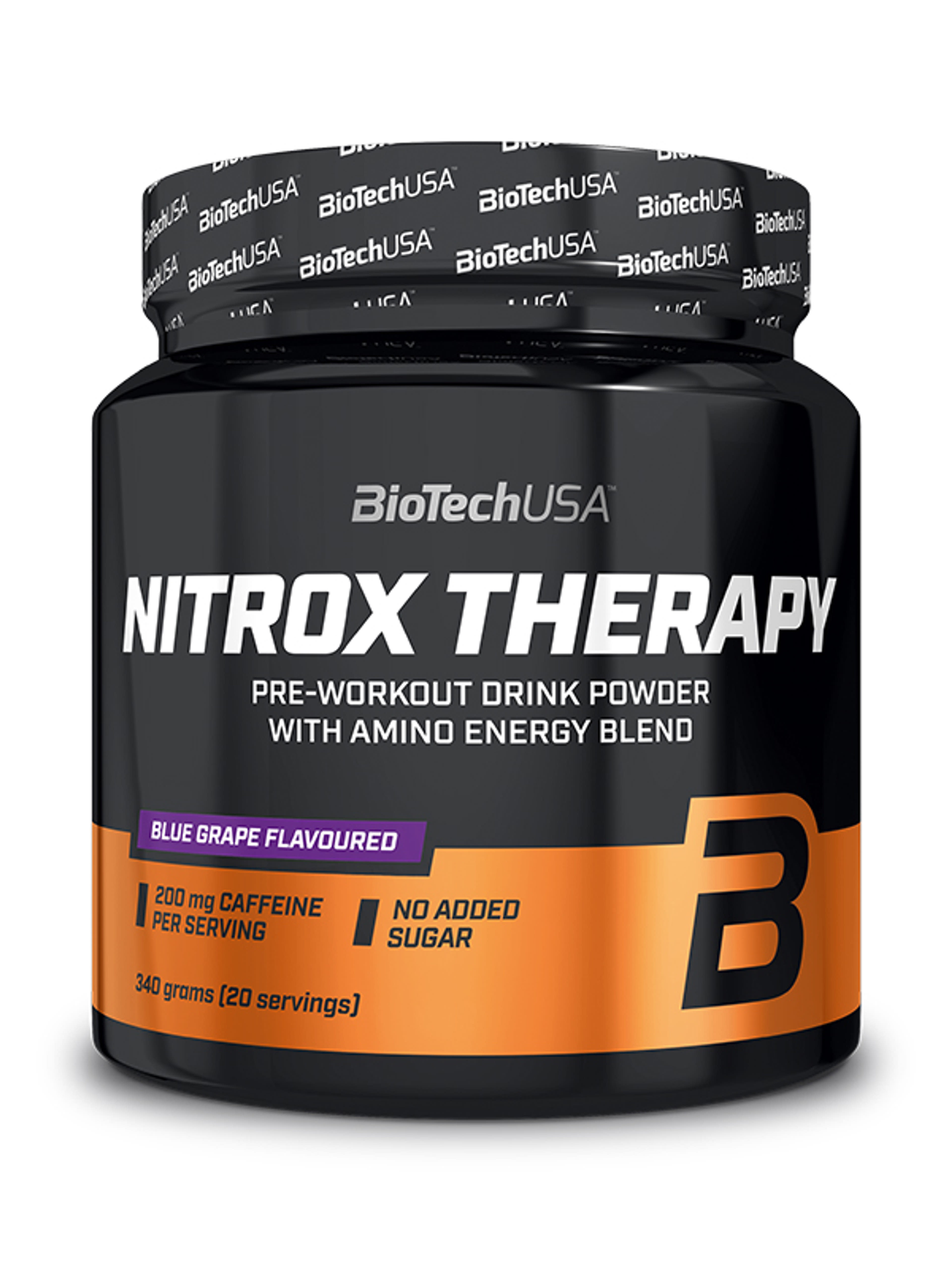 BioTechUSA Nitrox Therapy kékszölő ízű - 340 g