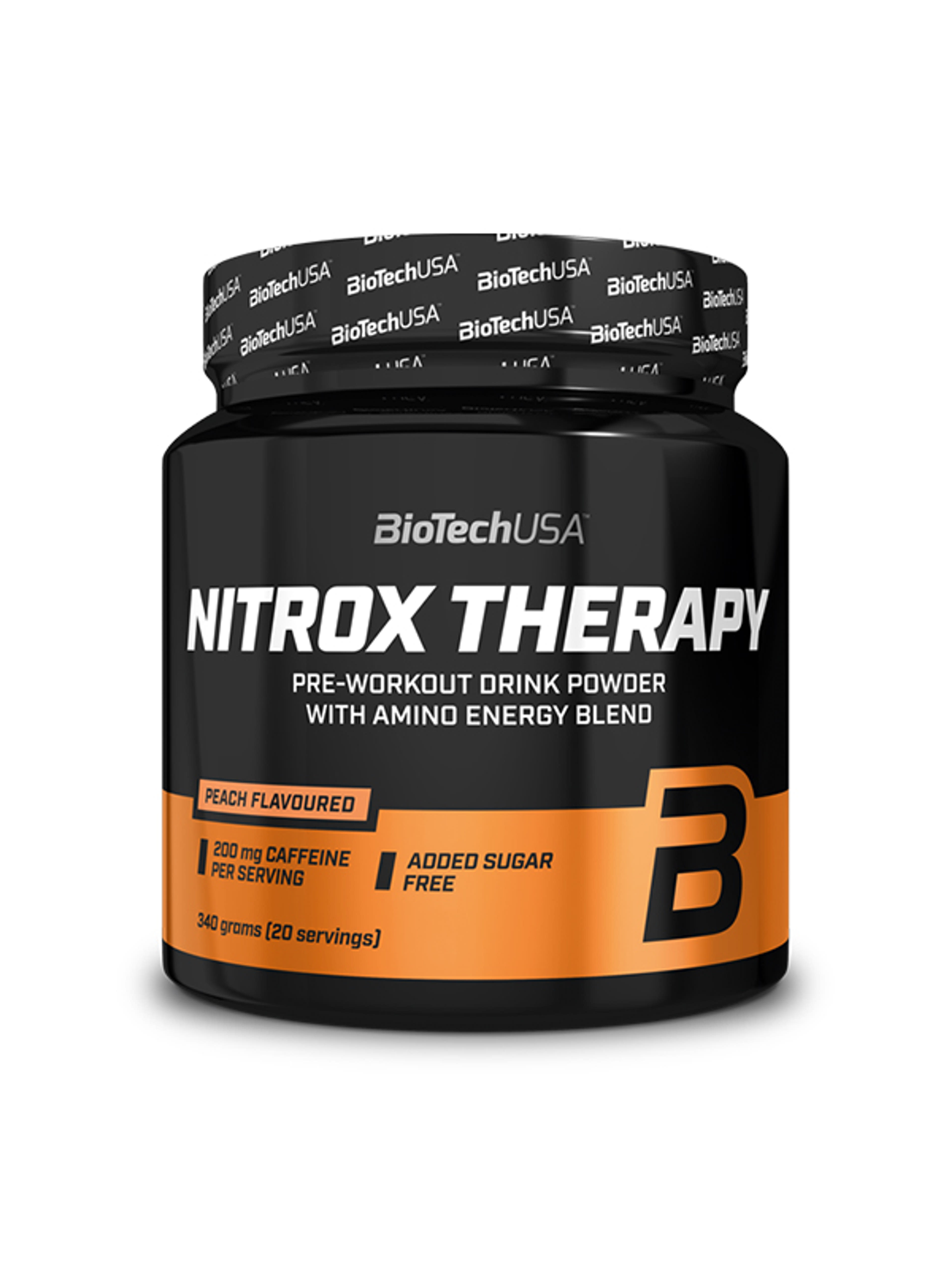 BioTechUSA Nitrox Therapy őszibarack ízű - 340 g-1