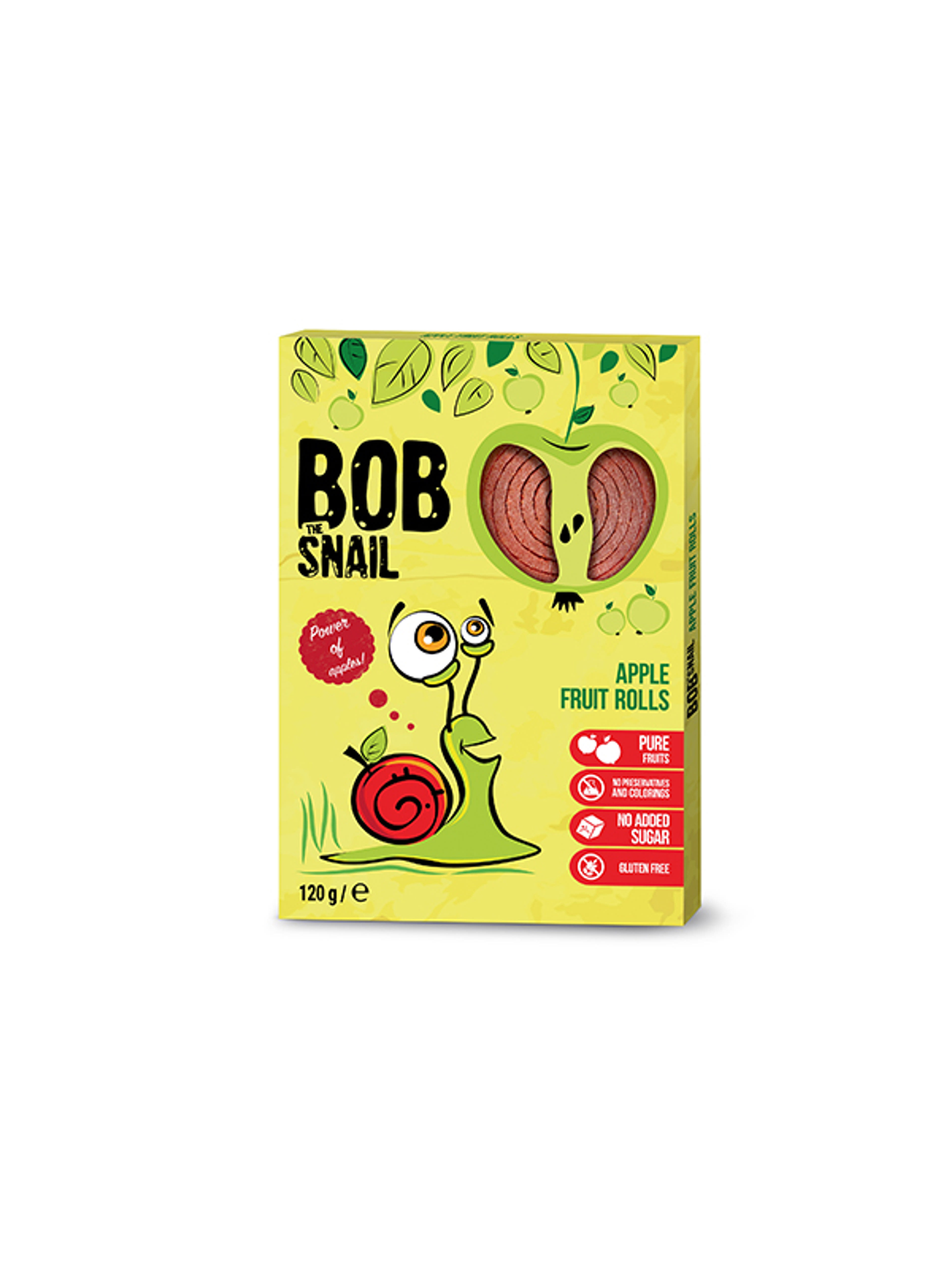 Bob Snail gyümölcstekercs alma - 120 g