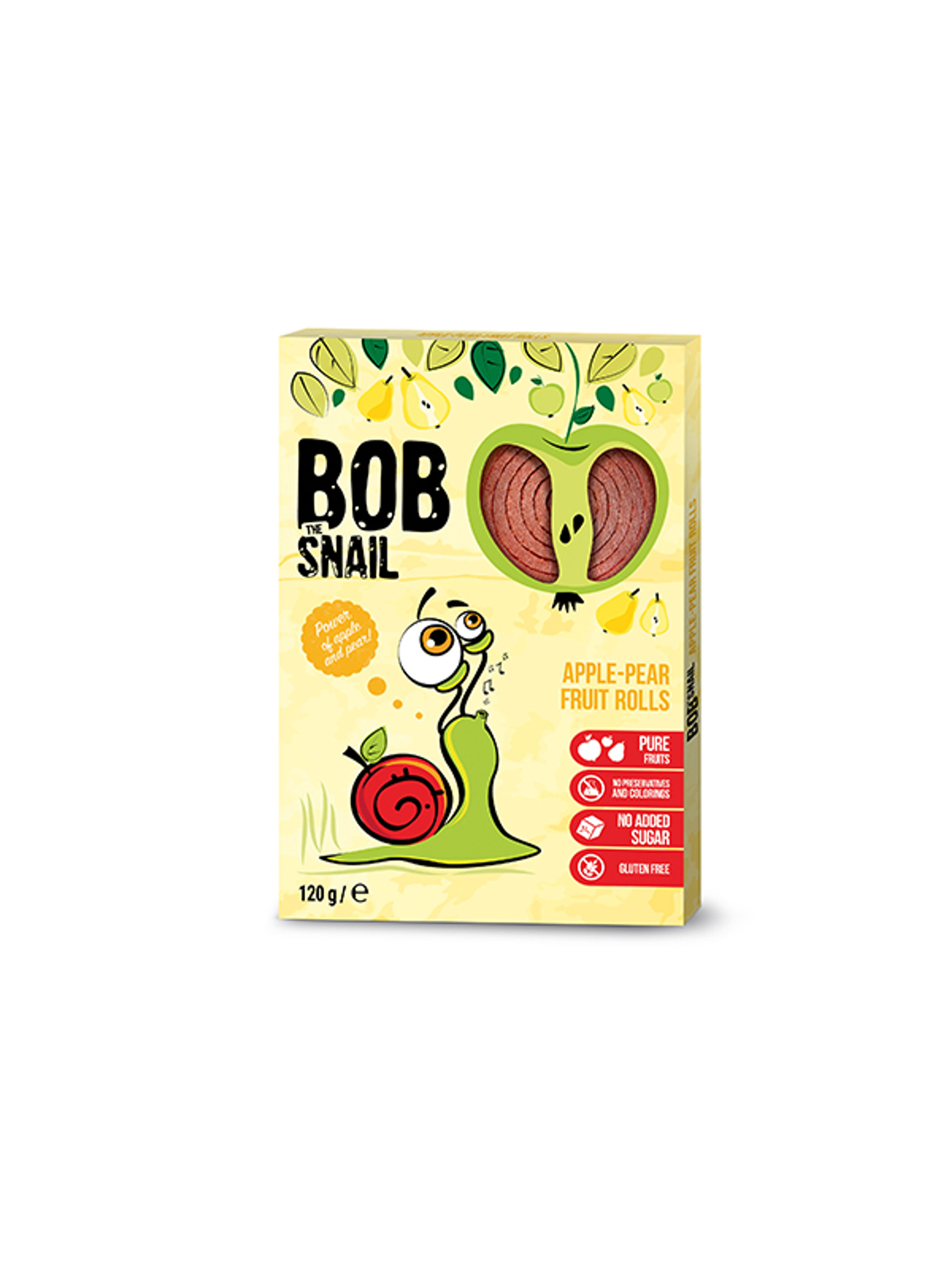 Bob Snail gyümölcstekercs alma&körte - 120 g