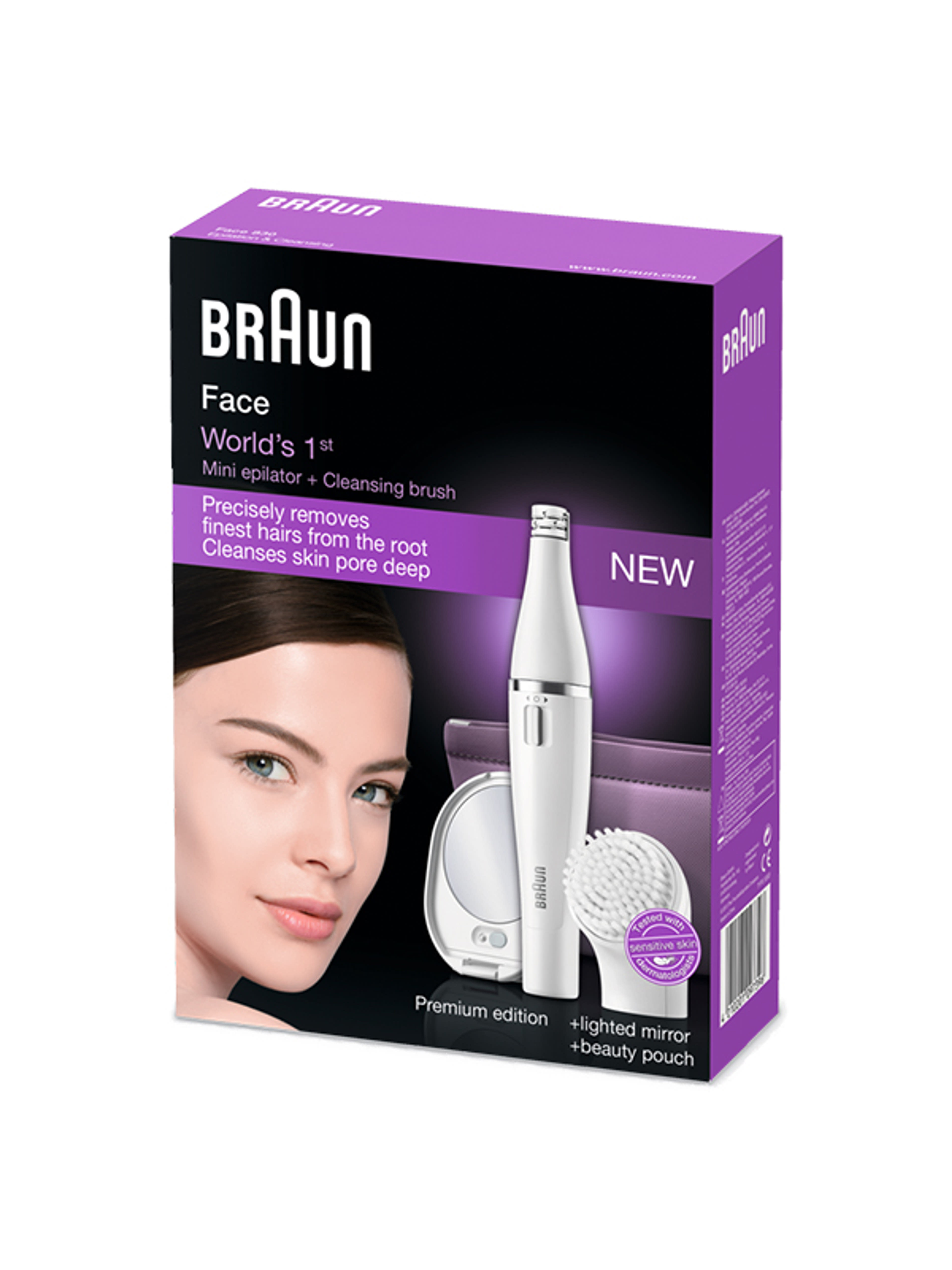 Braun arc-epilátor + tisztító SE830 - 1 db-3