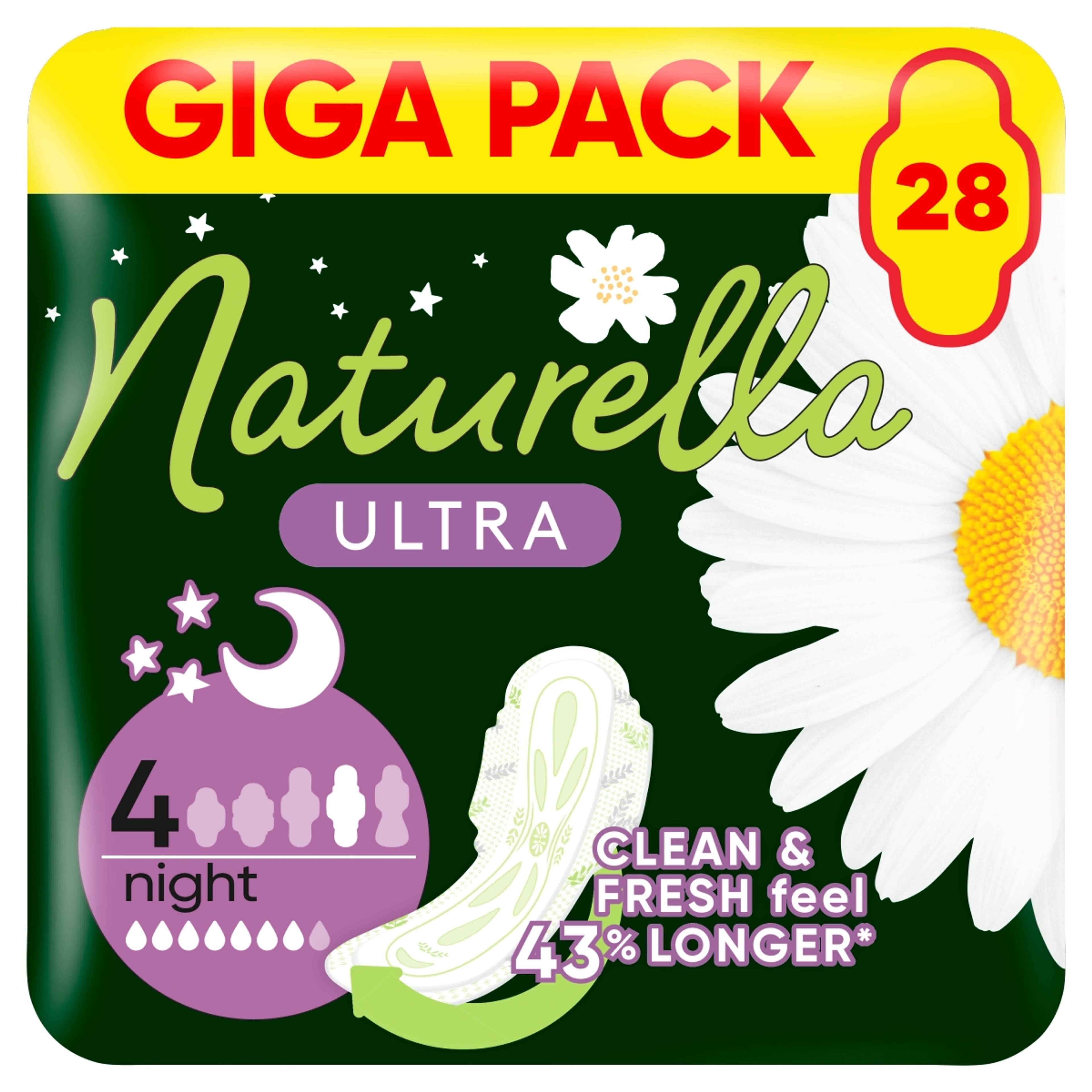 Naturella Ultra Night egészségügyi betét - 28 db-8