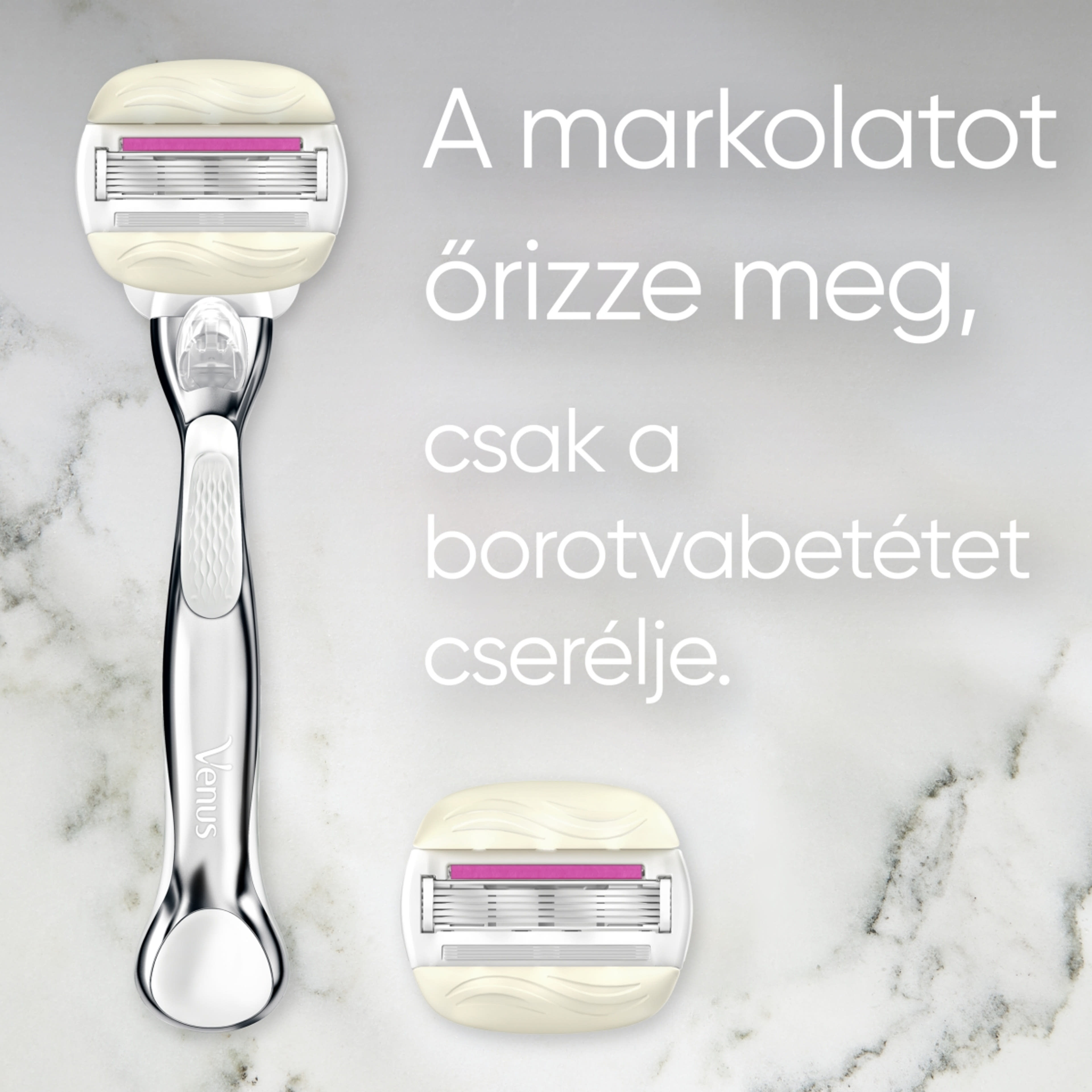 Venus Comfortglide Sugarberry Plus Olay borotvakészülék + 1 db betét - 1 db-6