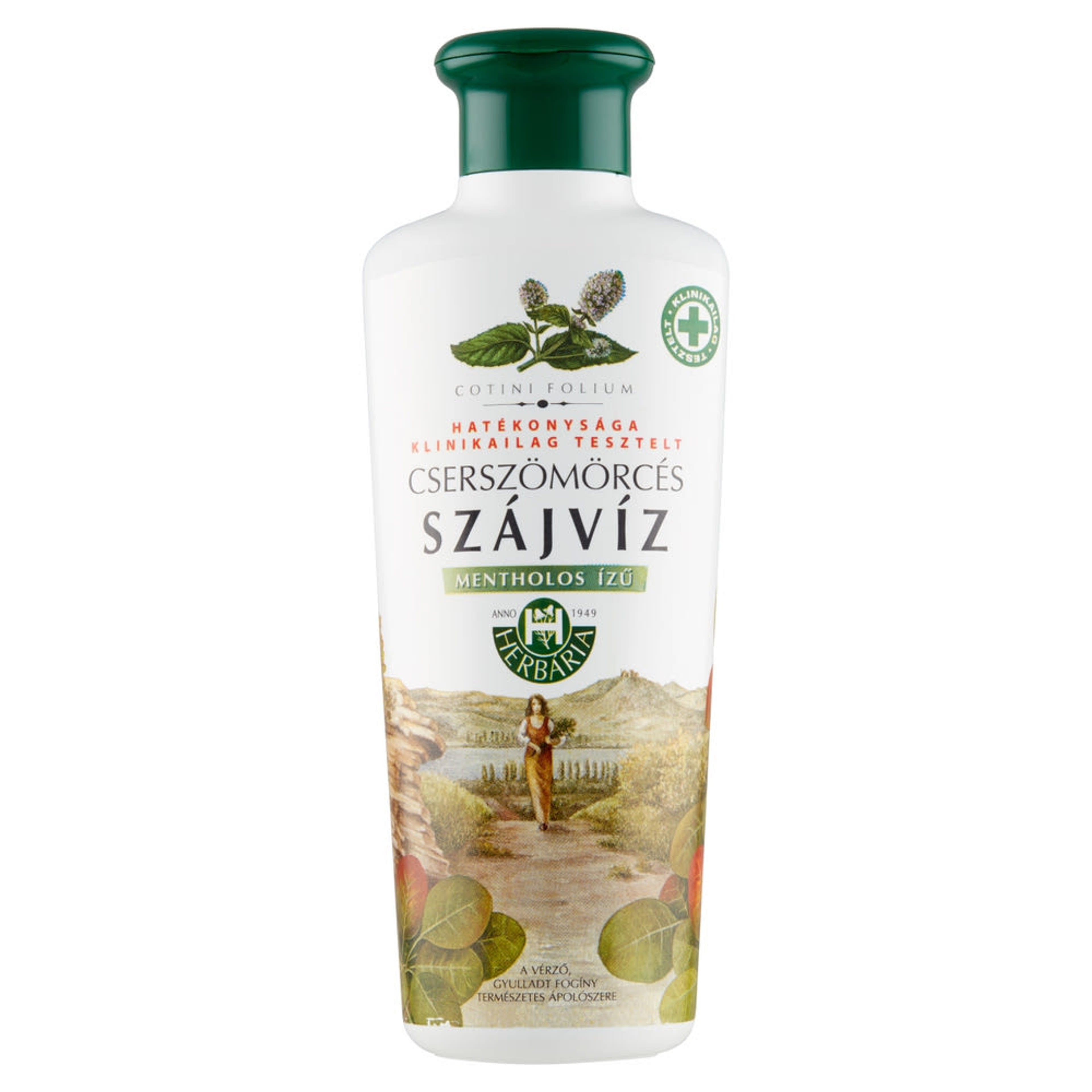 Herbária Cserszömörcés Mentol ízű szájvíz - 250 ml