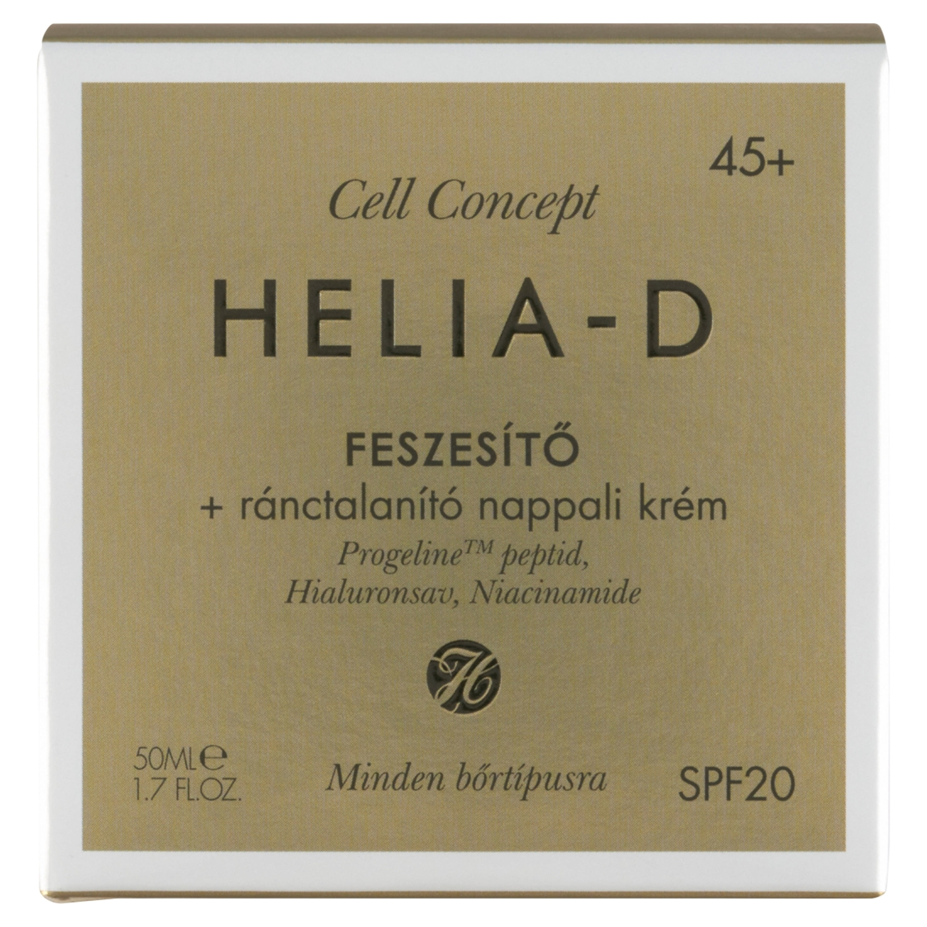 Helia-D Cell Concept feszasítő ránctalanító nappali krém 45+ - 50 ml-2