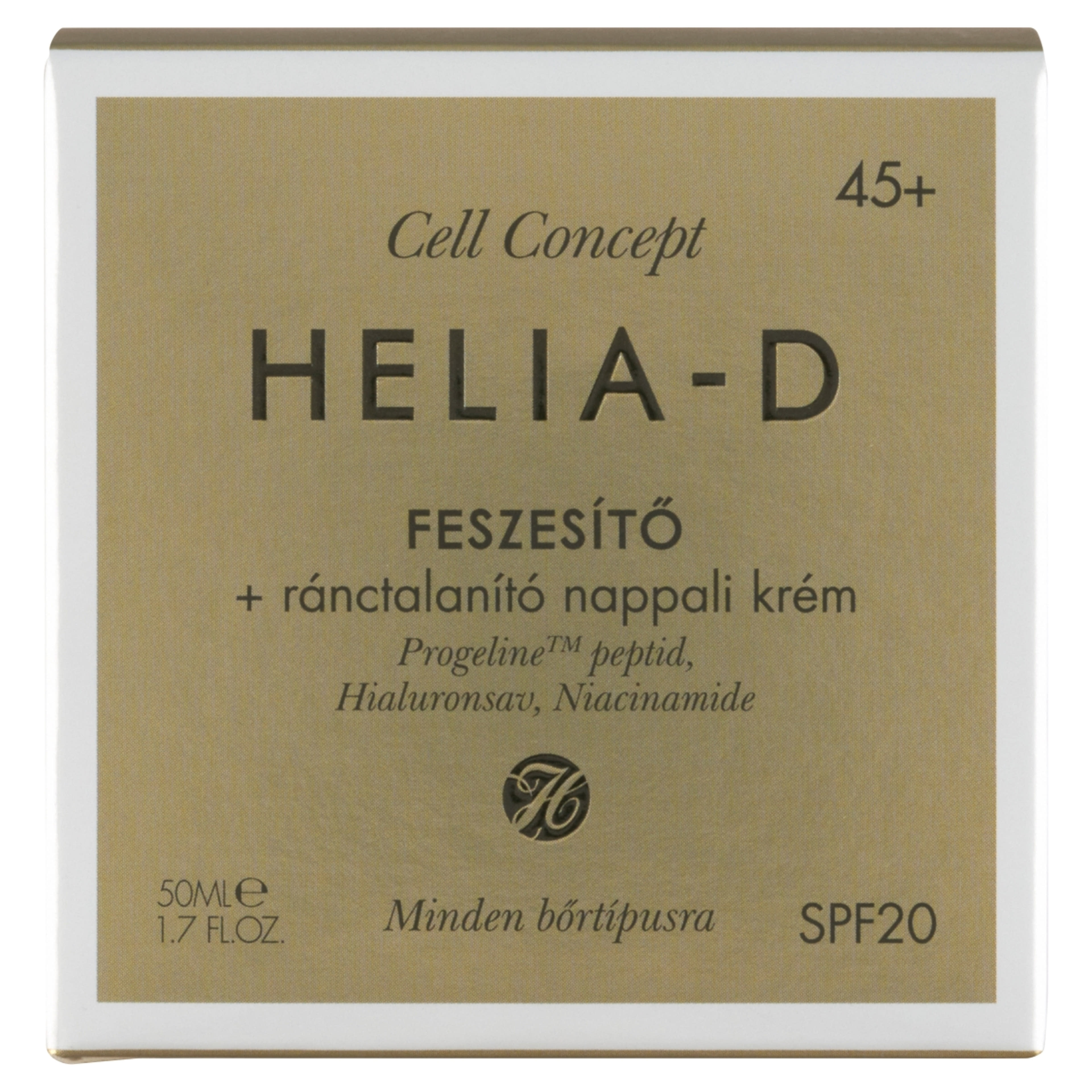 Helia-D Cell Concept feszesítő ránctalanító nappali krém 45+ - 50 ml