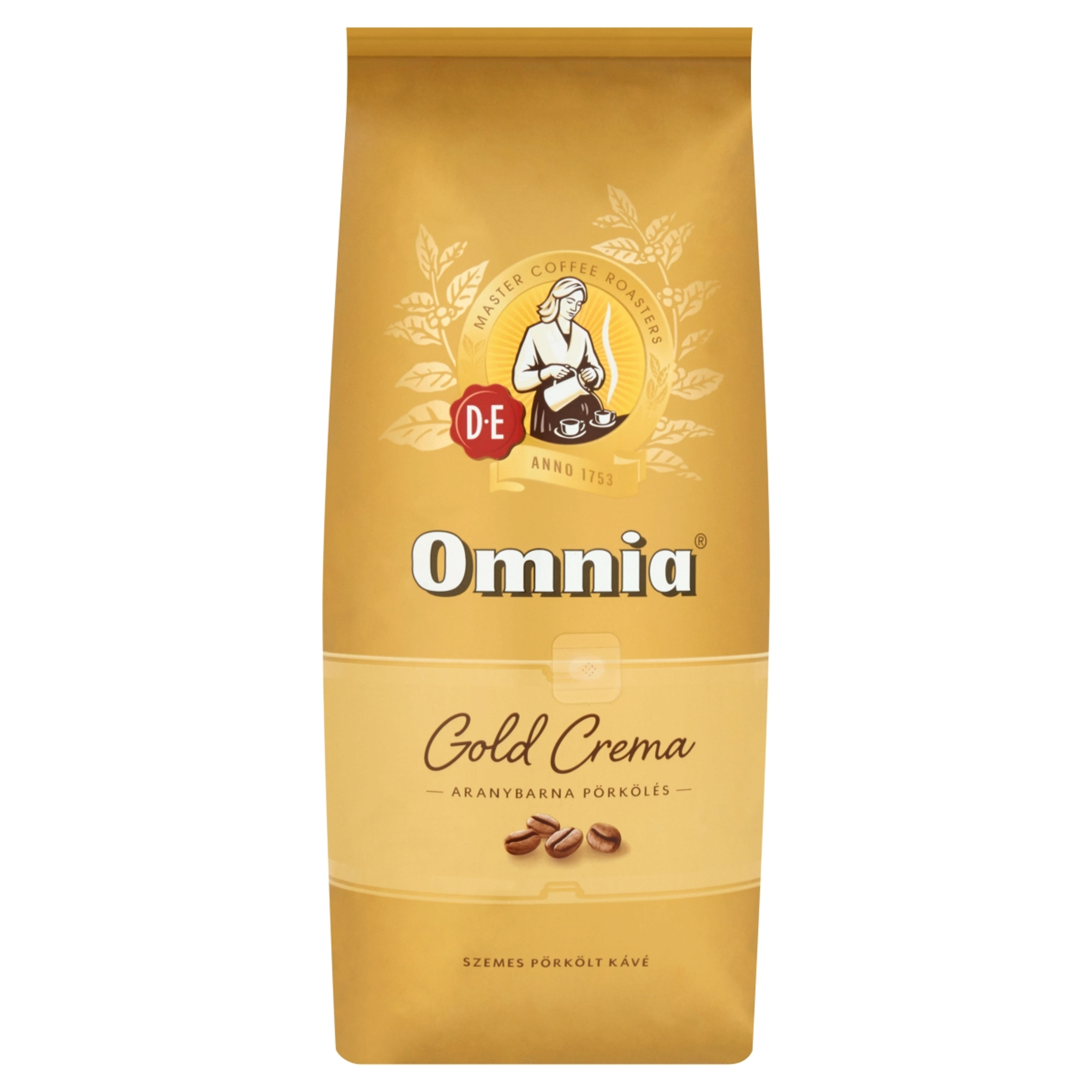 Douwe Egberts Omnia Gold Crema szemes kávé  - 1000 g