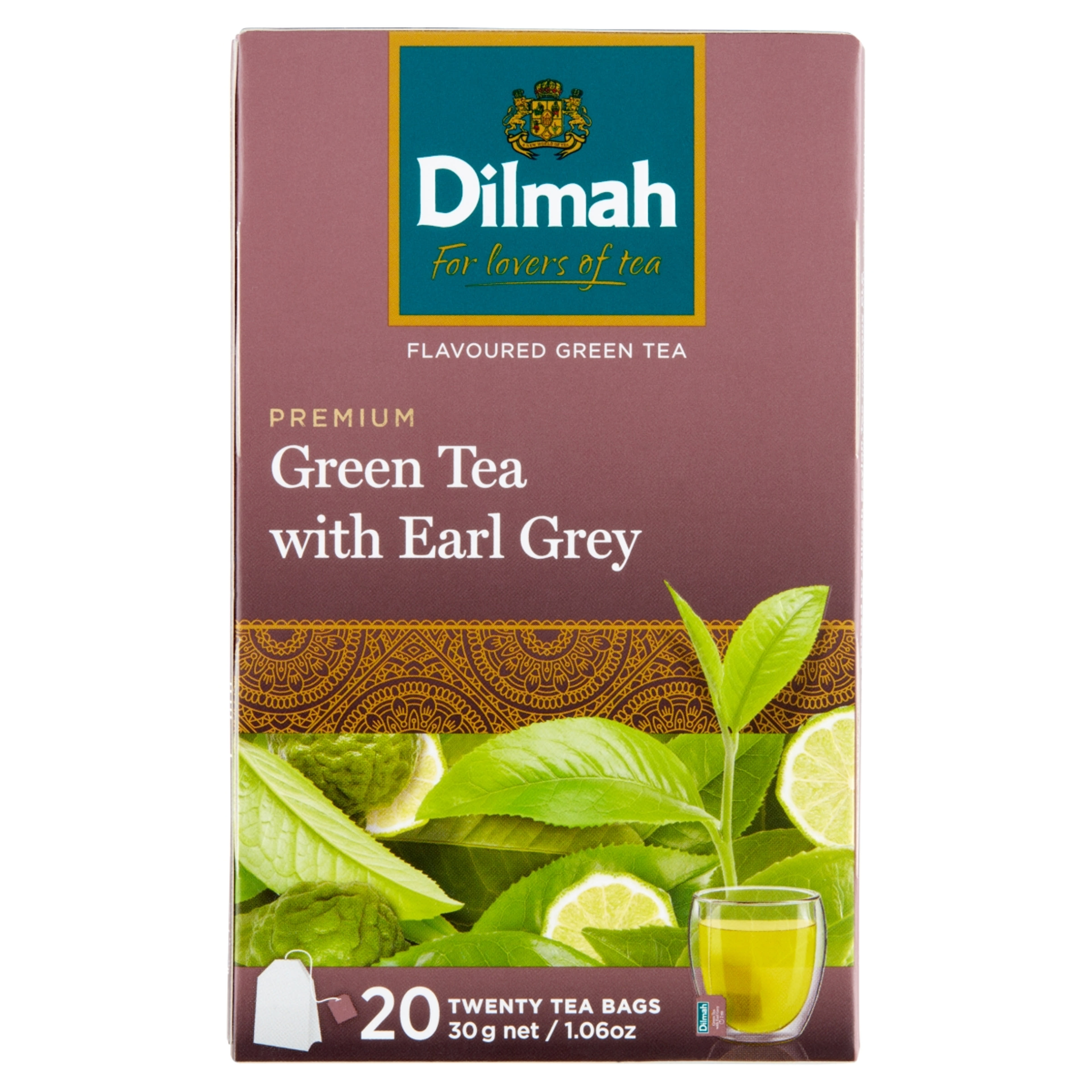 Dilmah Green tea bergamot aromával - 30 g