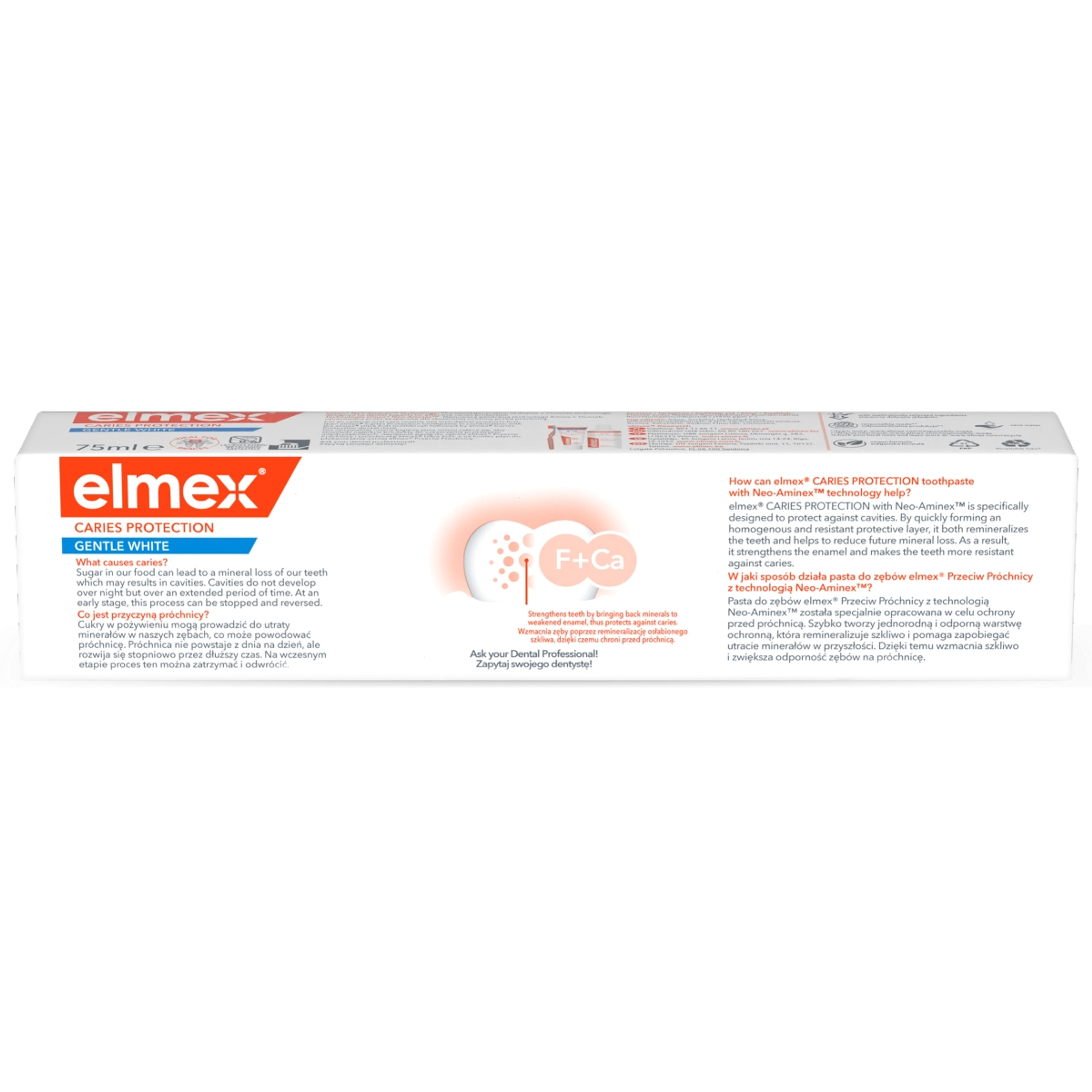 Elmex Caries Protection Gentle White fogkrém - 75 ml-3