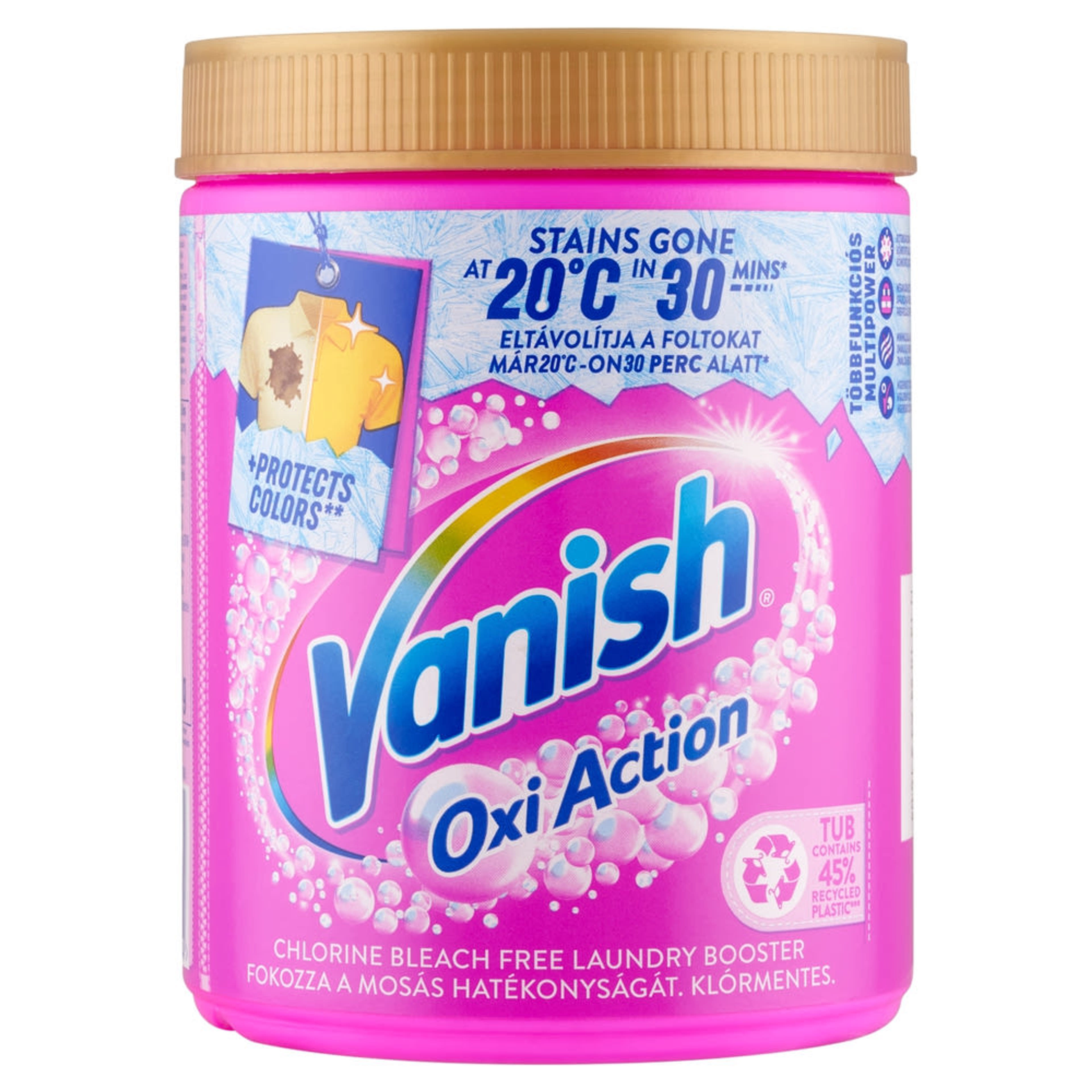 Vanish Oxi Action folteltávolító por - 970 g