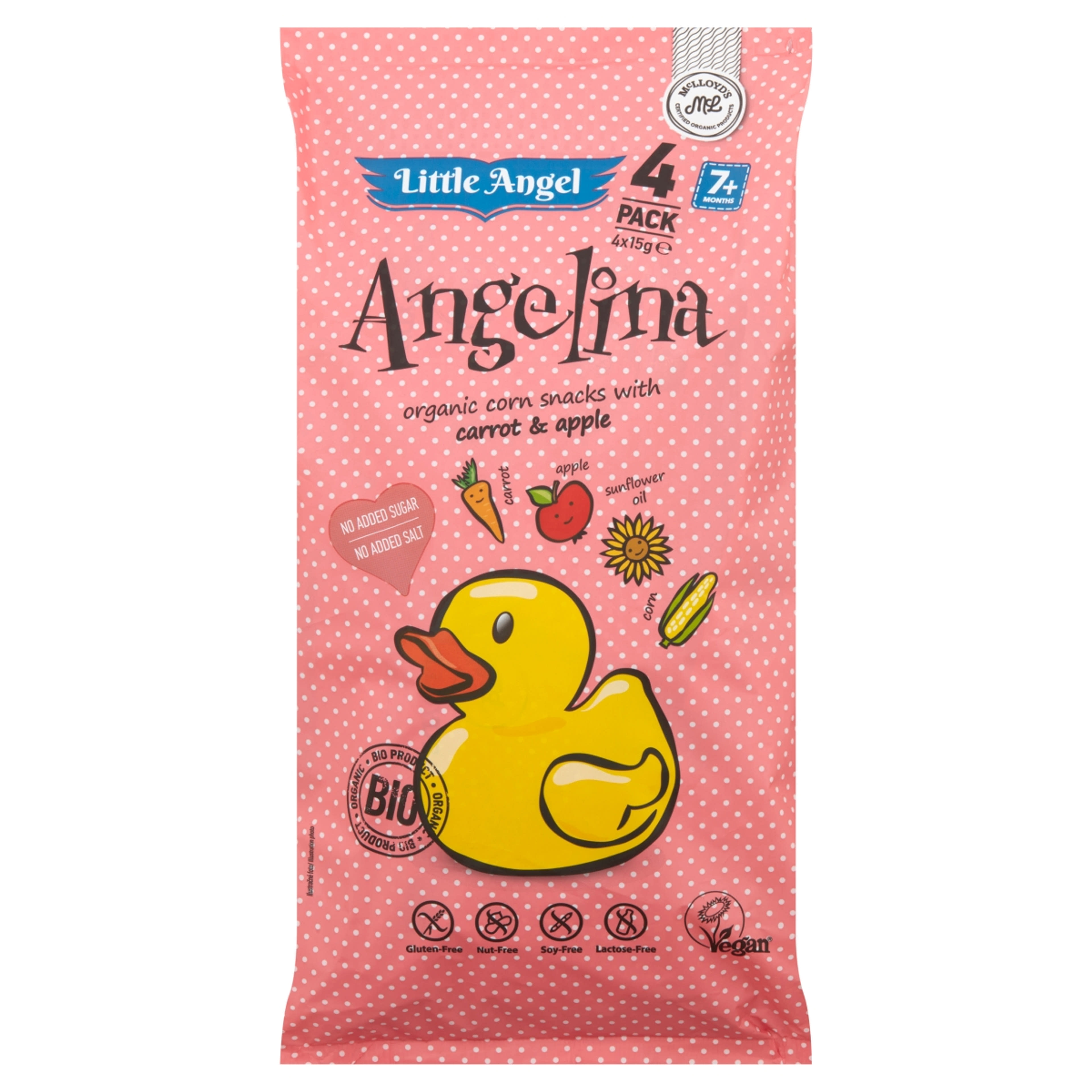 Angelina bio kukoricás snack - 60 g-1