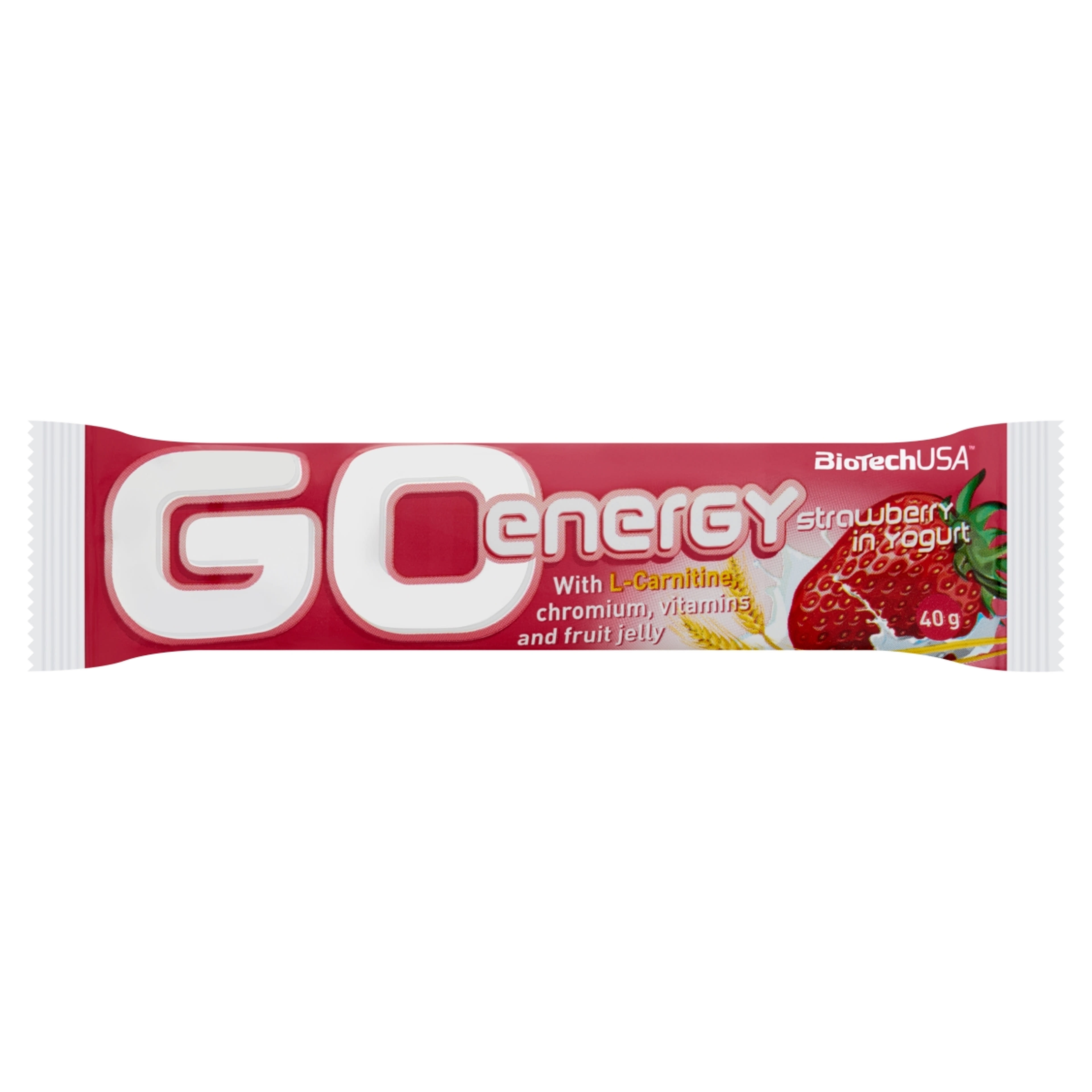 BioTechUSA Go Energy Bar eper - joghurt - 40 g