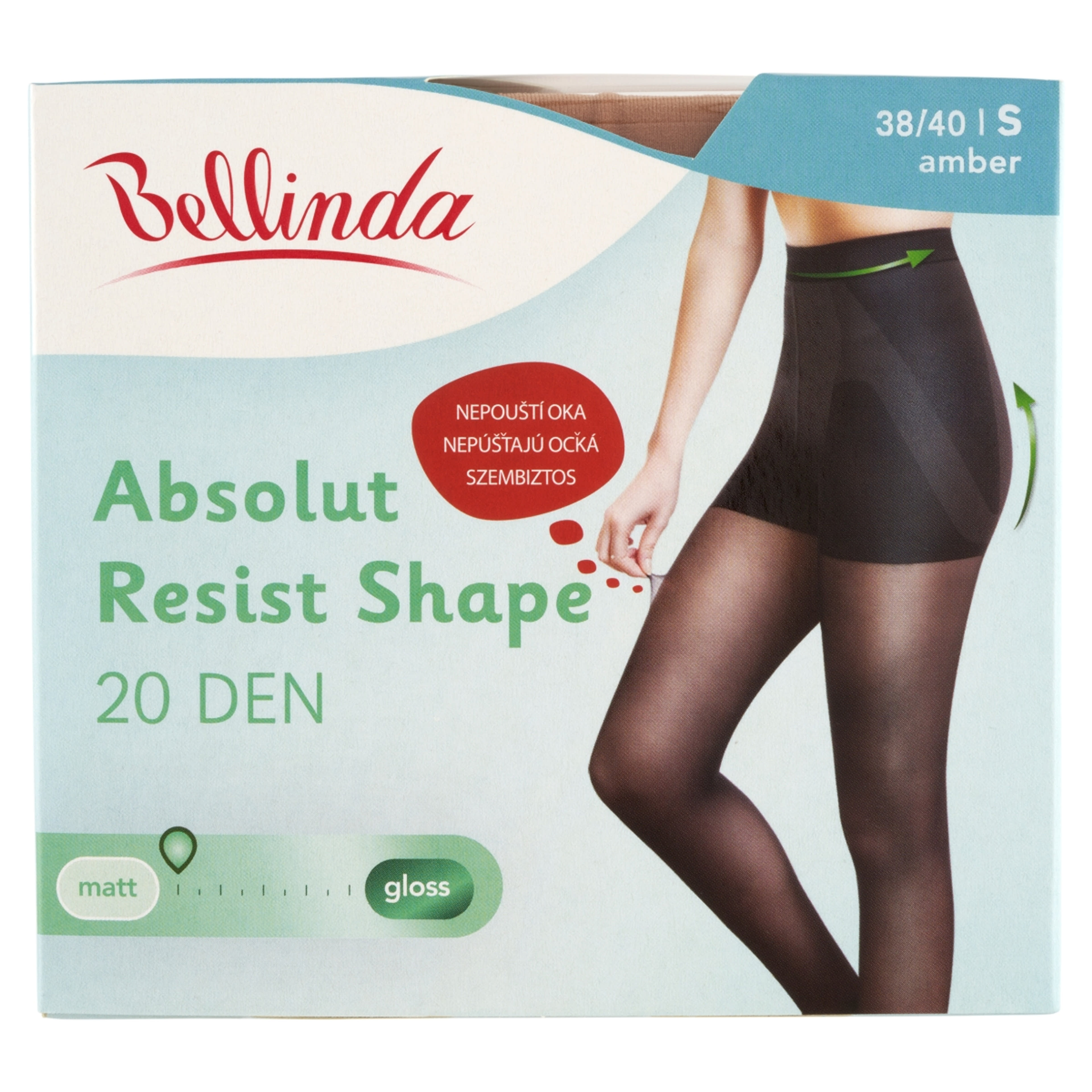 Bellinda Absolut Resist Shape harisnya /amber S   - 1 db-1