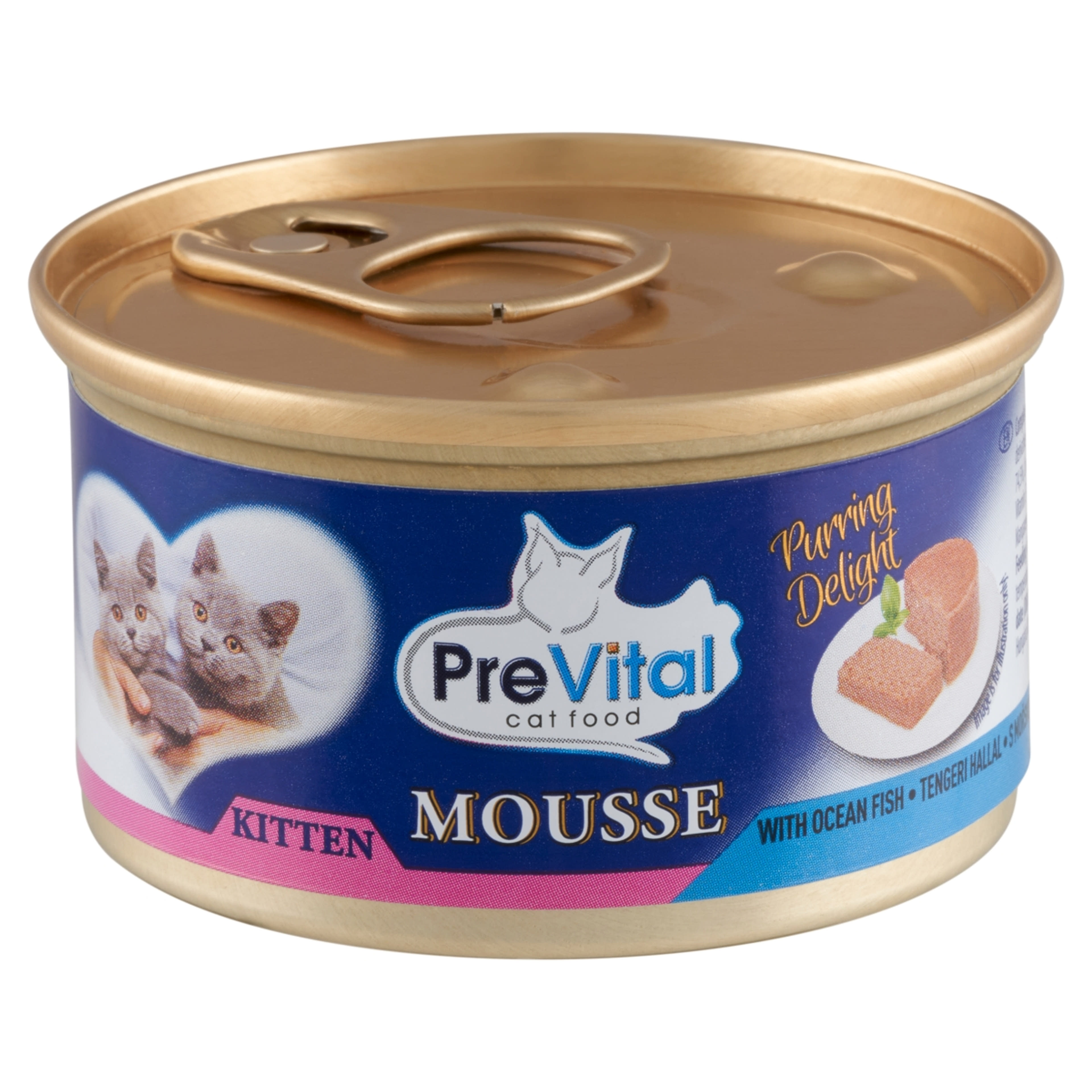 Prevital konzerv mousse tengeri hallal kölyök macskáknak - 85 g-2