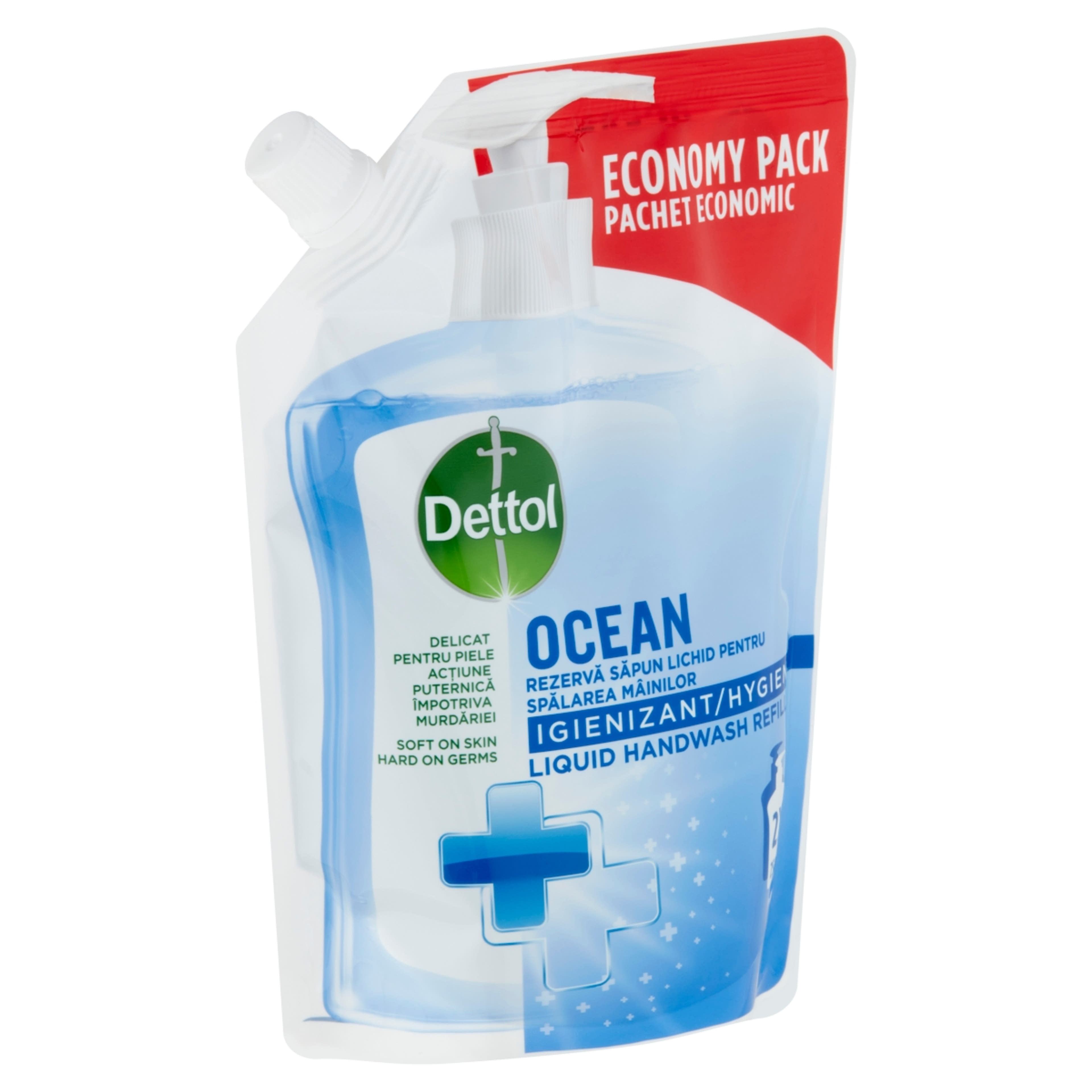 Dettol folyékony szappan utántöltő óceán - 500 ml-2