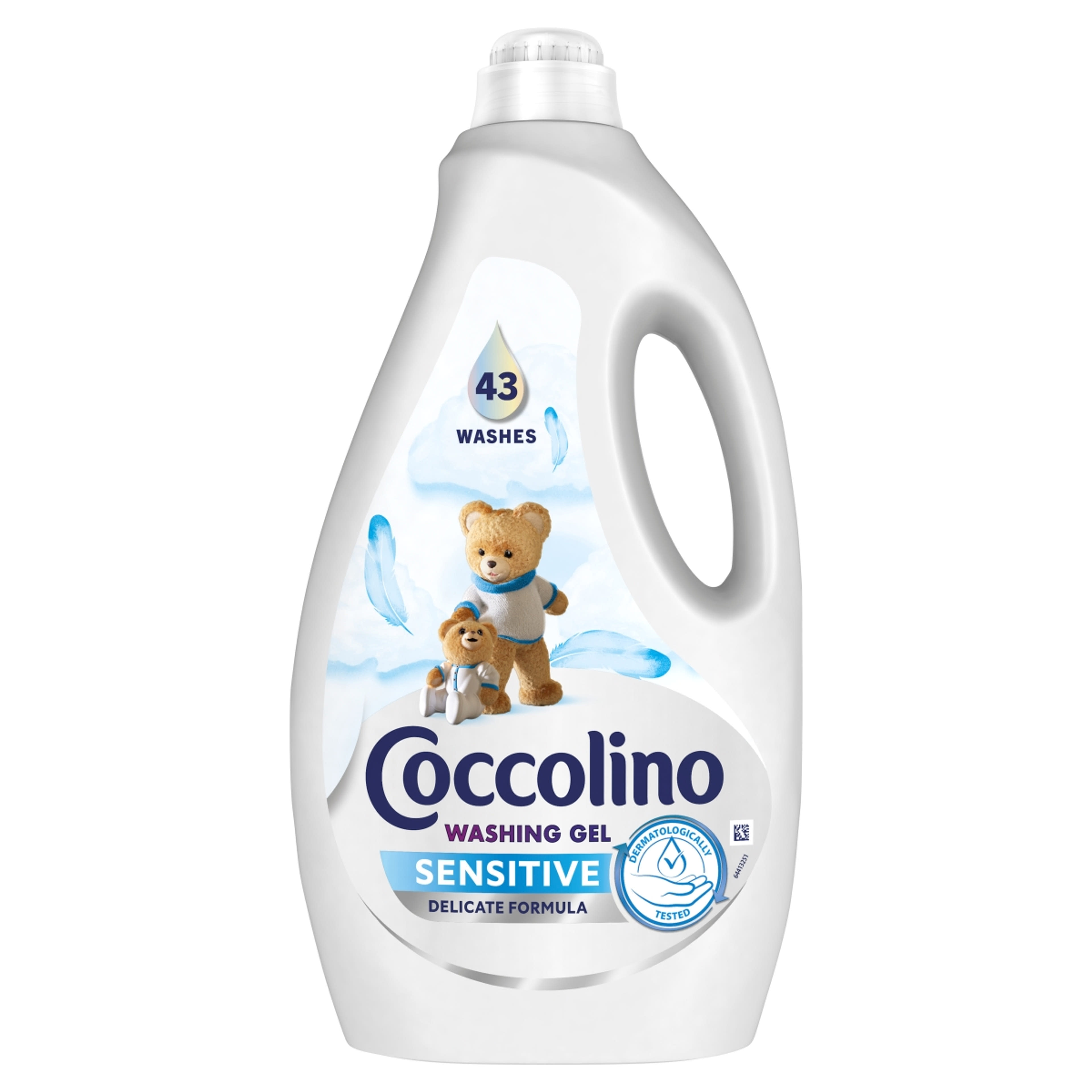 Coccolino Care Sensitive mosógél 43 mosás - 1720 ml-1