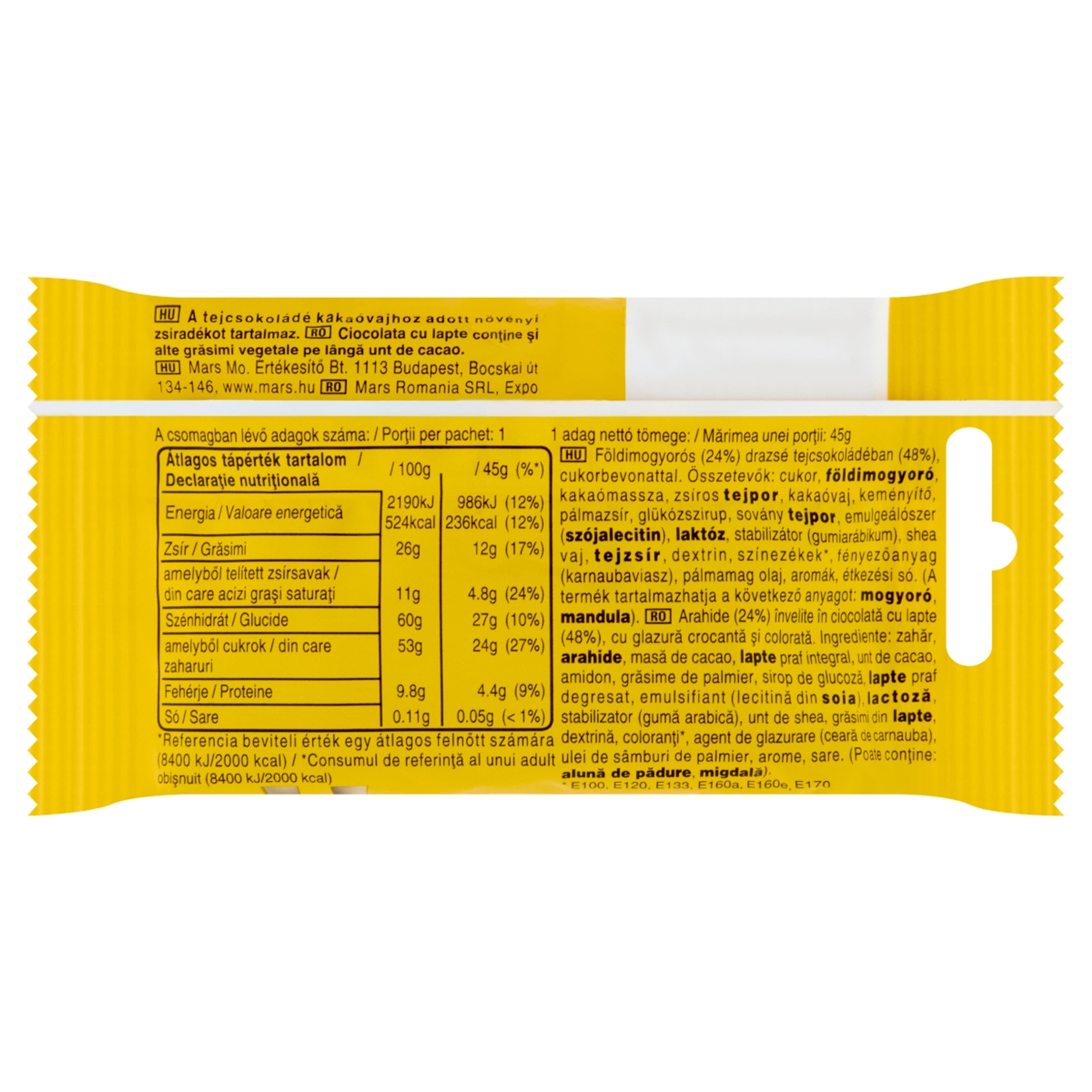 M & M mogyorós - 45 g-3