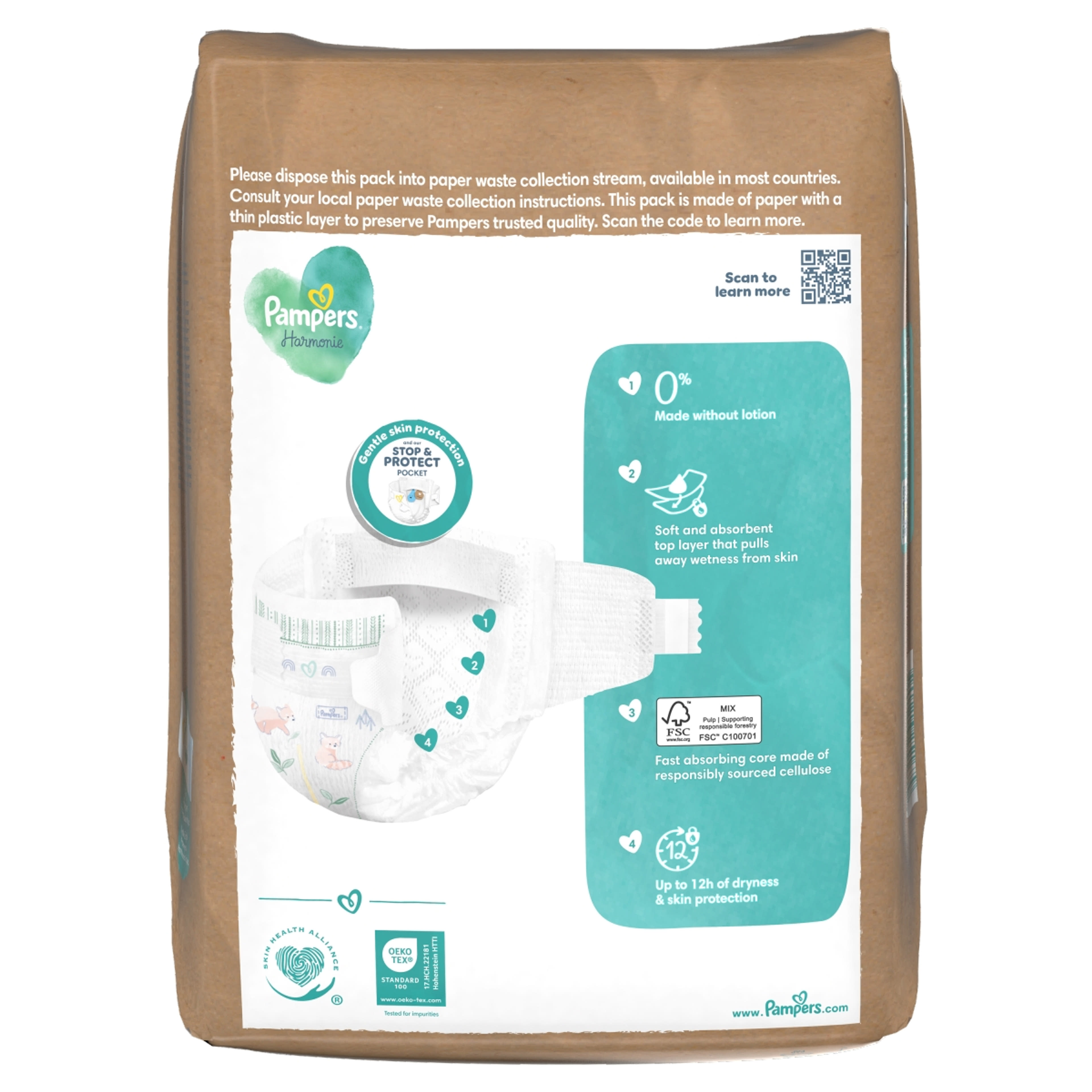 Pampers Harmonie bugyipelenka méret: 5, 11kg-16kg - 21 db-3
