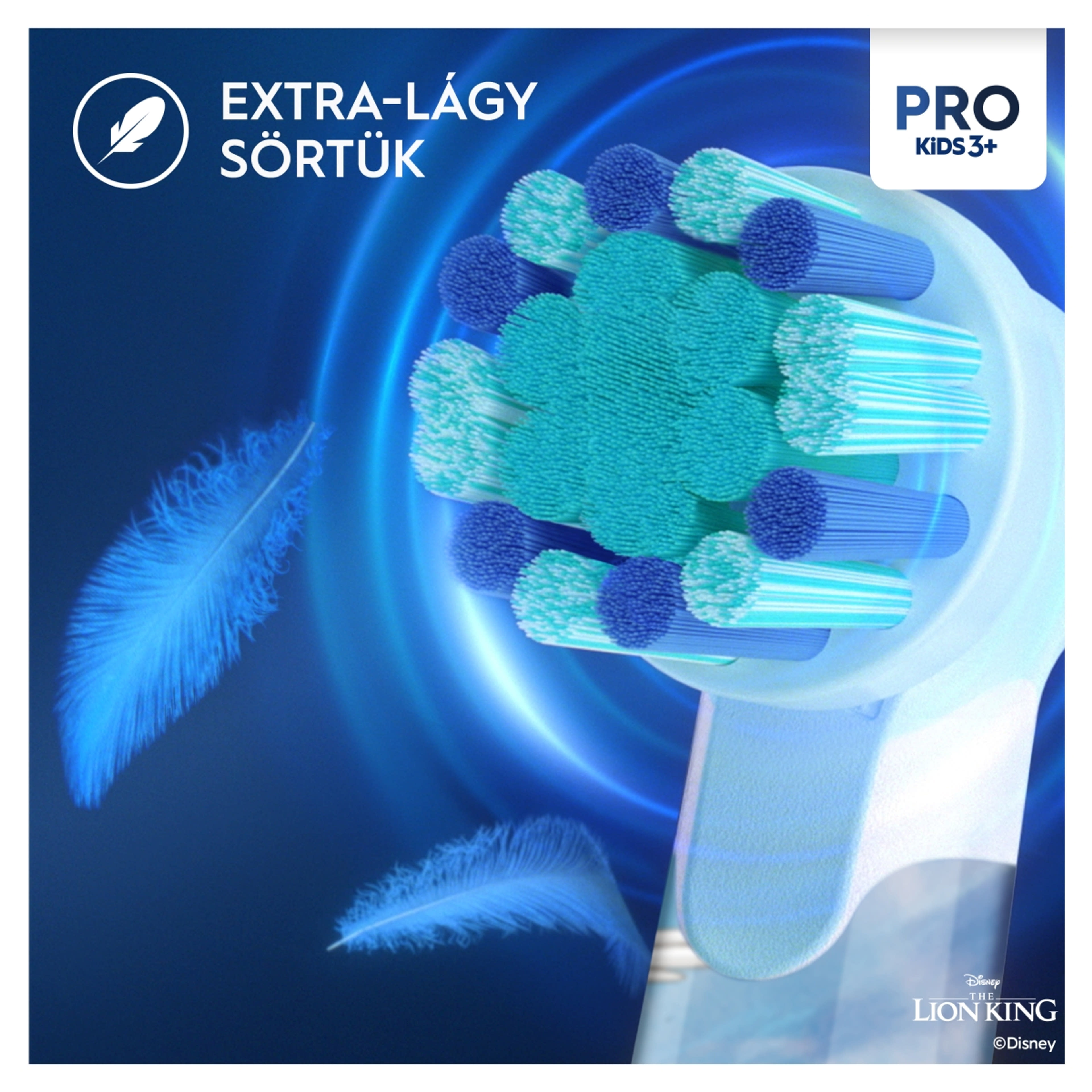 Oral-B Kids Lion King elektromos  fogkefe + utitok - 1 db-9