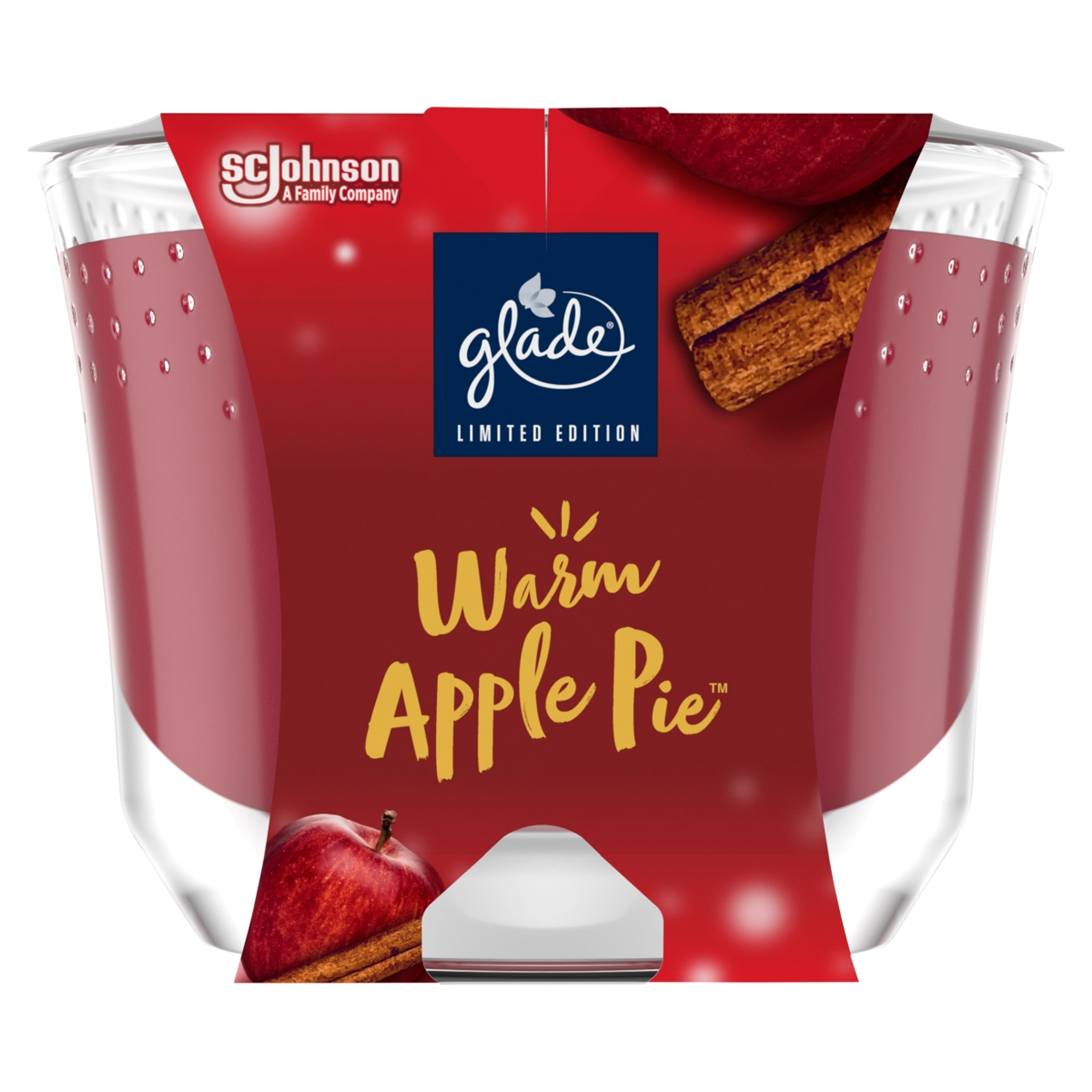 Glade Warm Apple Pie illatgyertya - 224 g-1