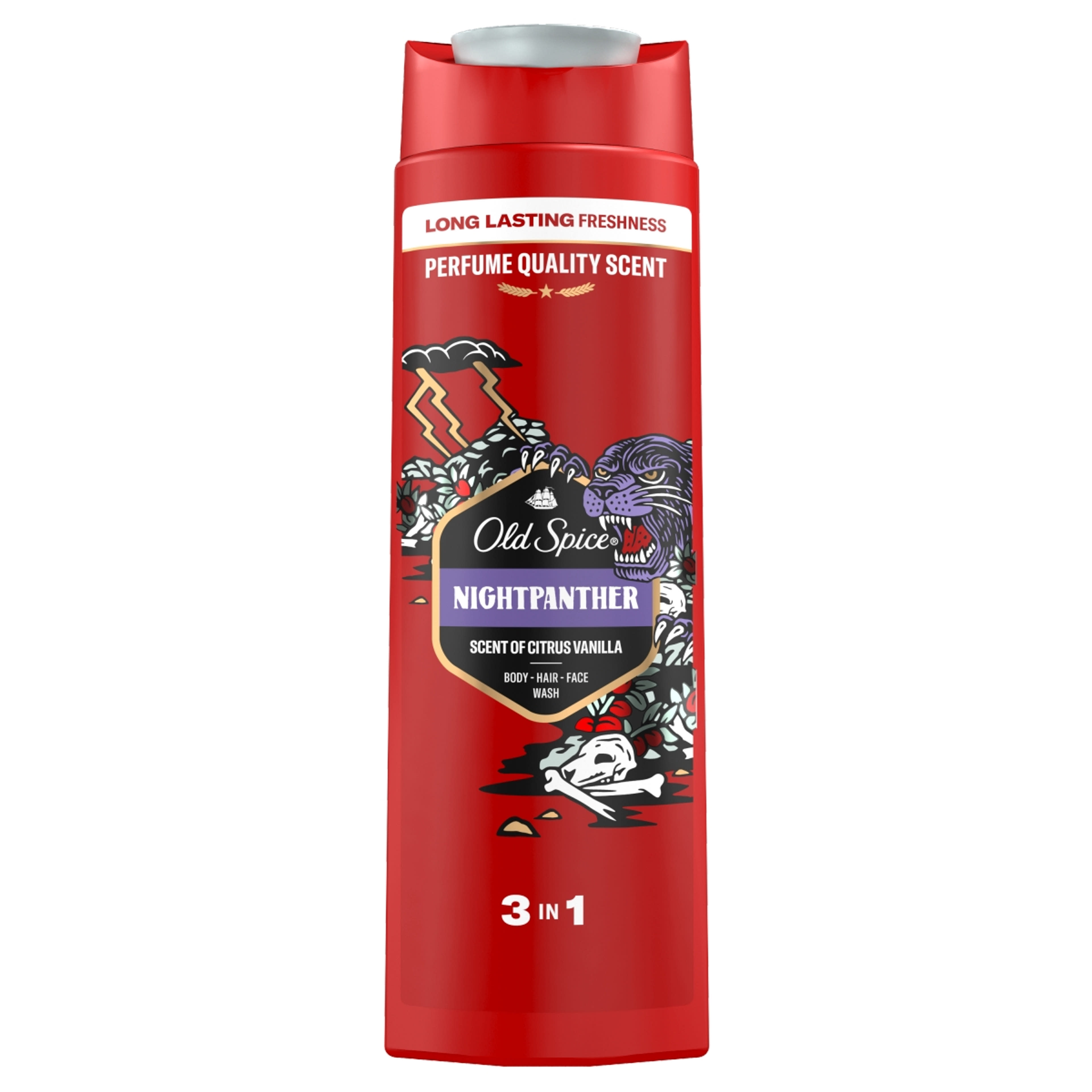 Old Spice Nightpanther tusfürdő - 400 ml-1