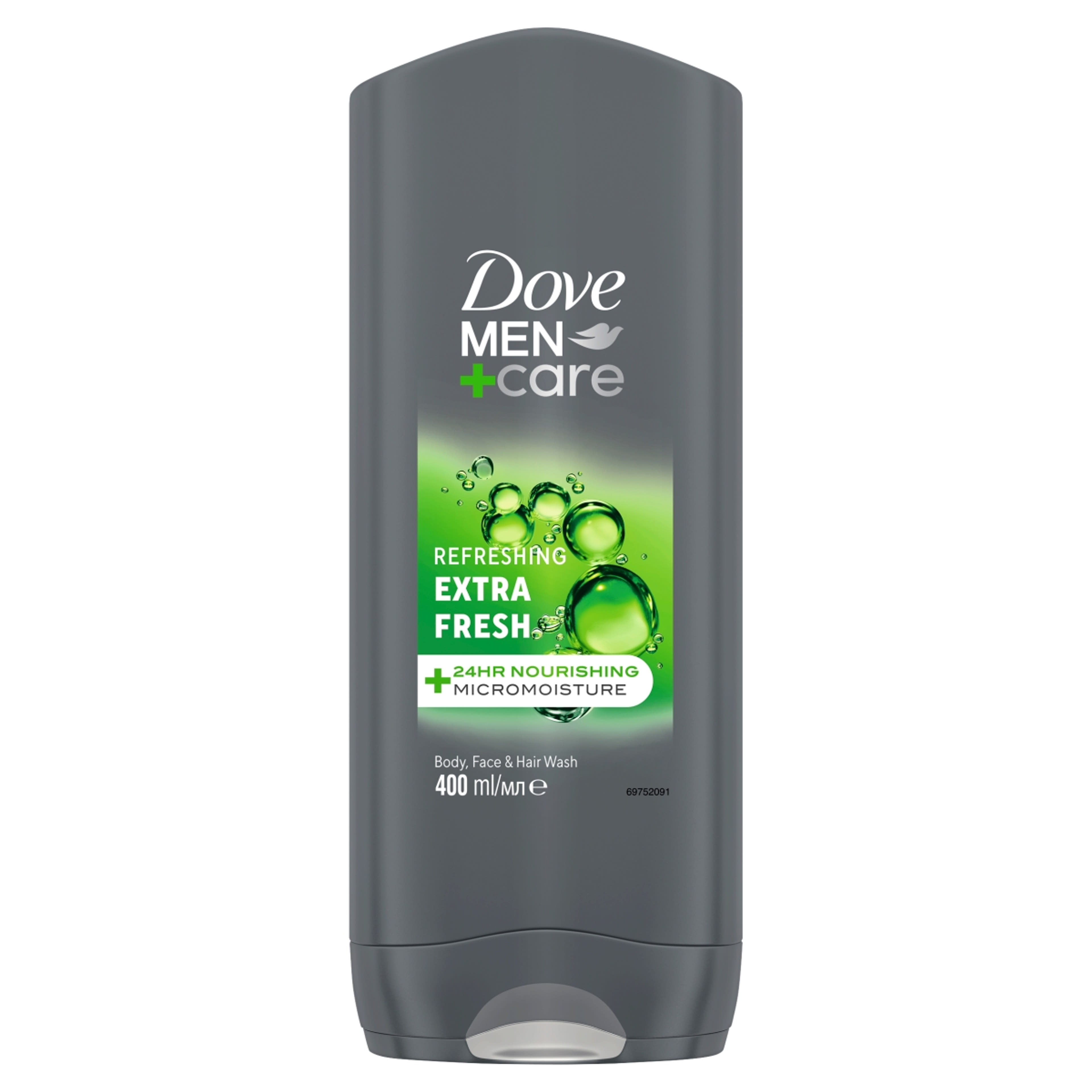Dove men+care tusfürdő Extra fresh - 400 ml-1