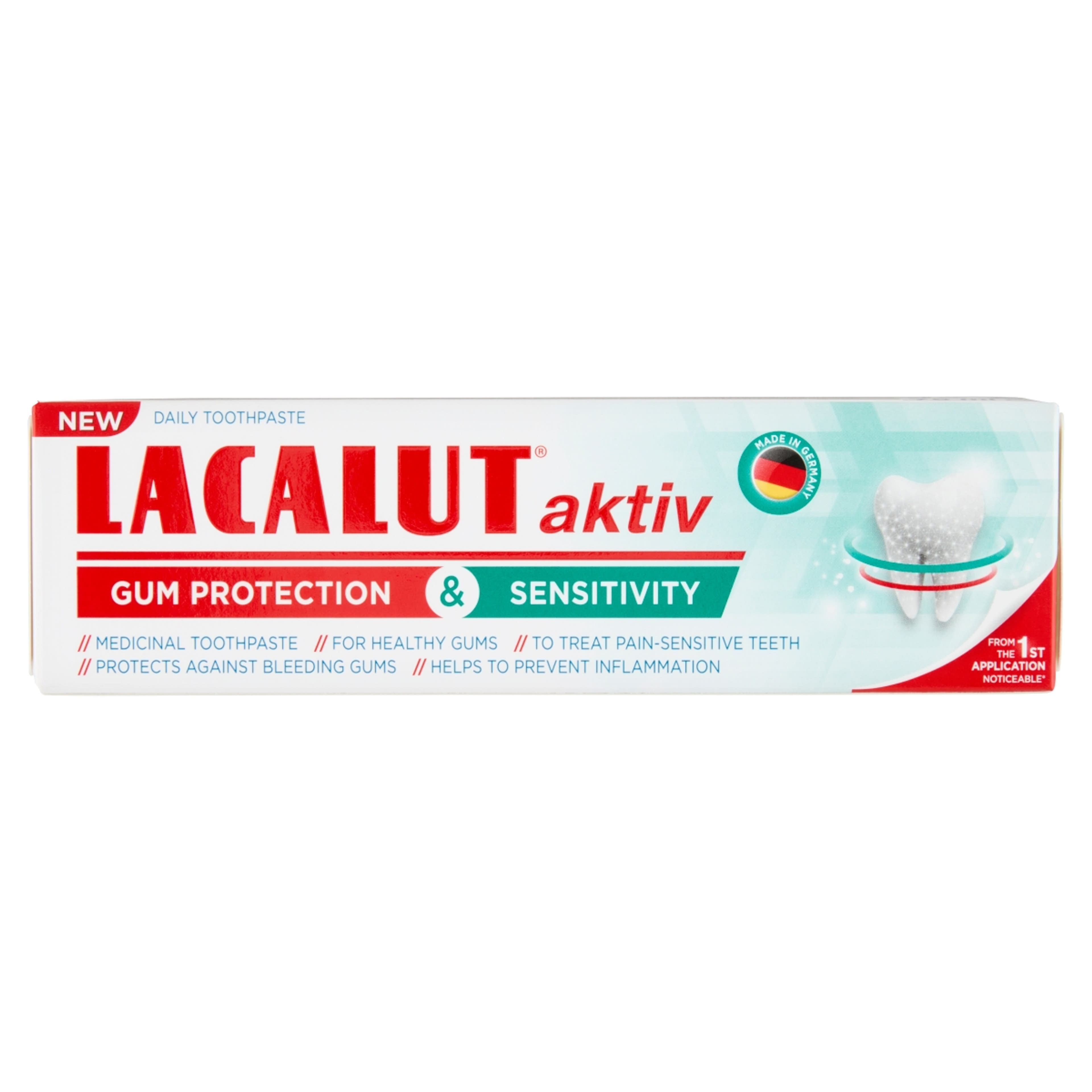 Lacalut Aktiv Gum Protection&Sensitivity fogkrém - 75 ml-1