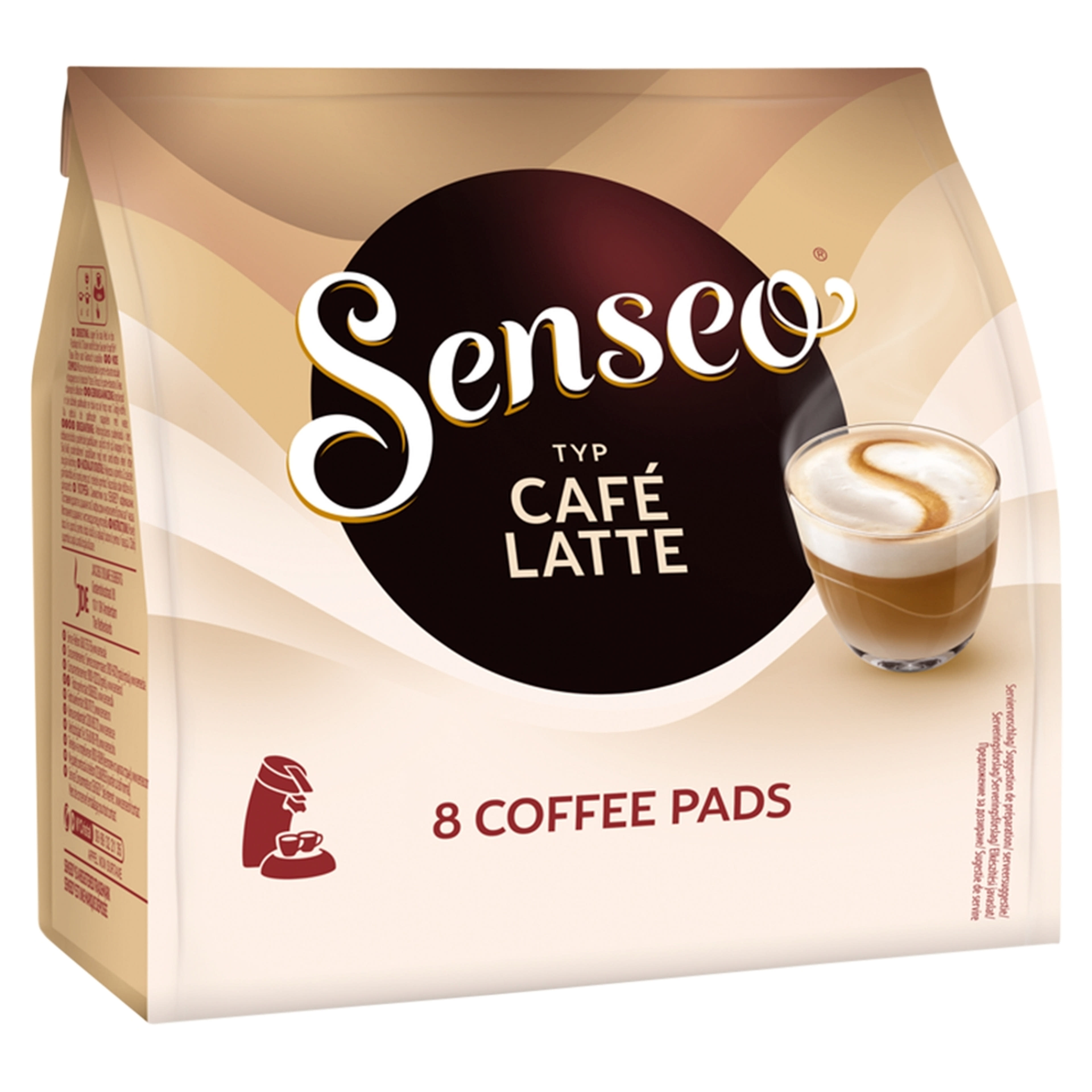Senso Cafe Latte kávépárna 8 db - 92 g-2