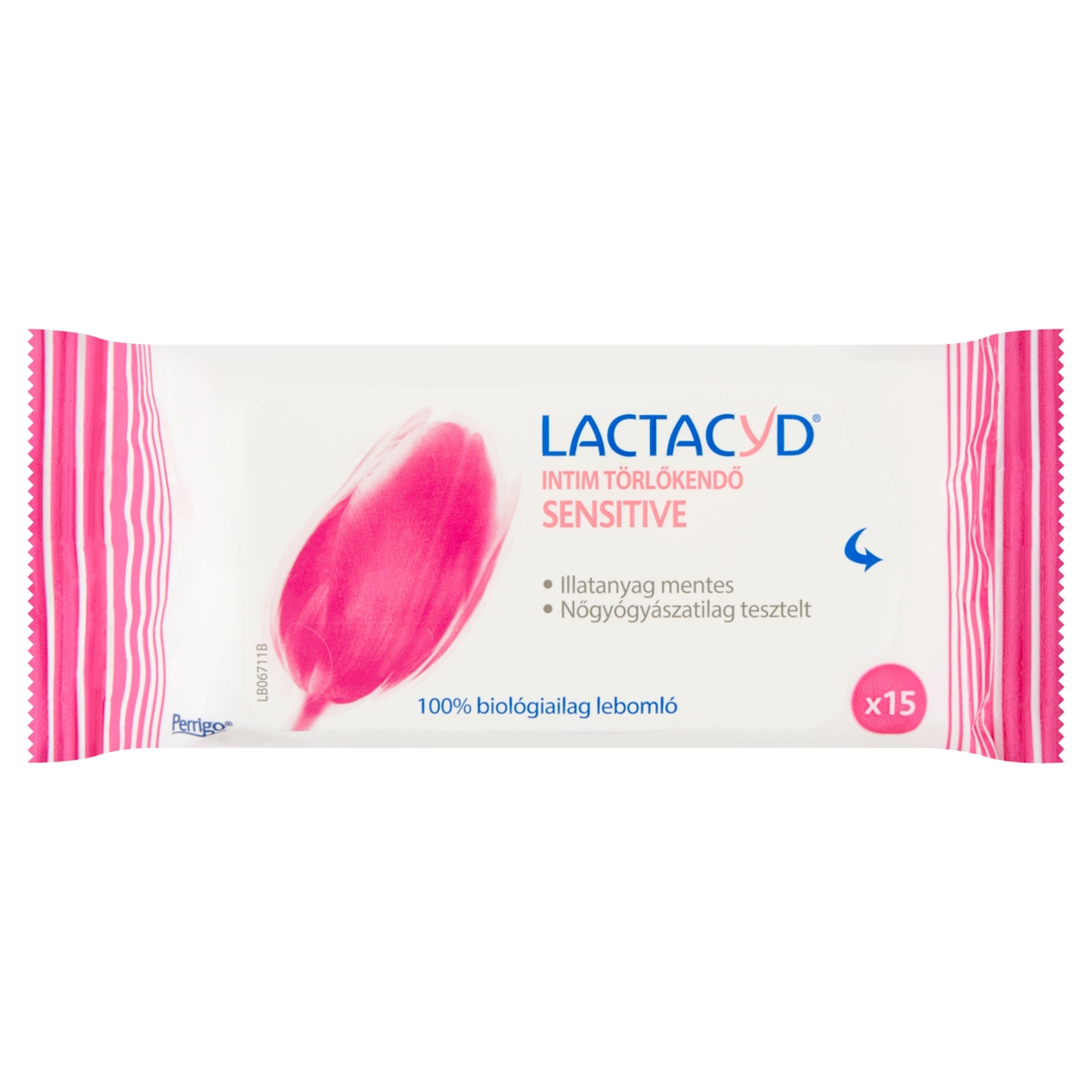 Lactacyd Sensitive intim törlőkendő - 15 db-1