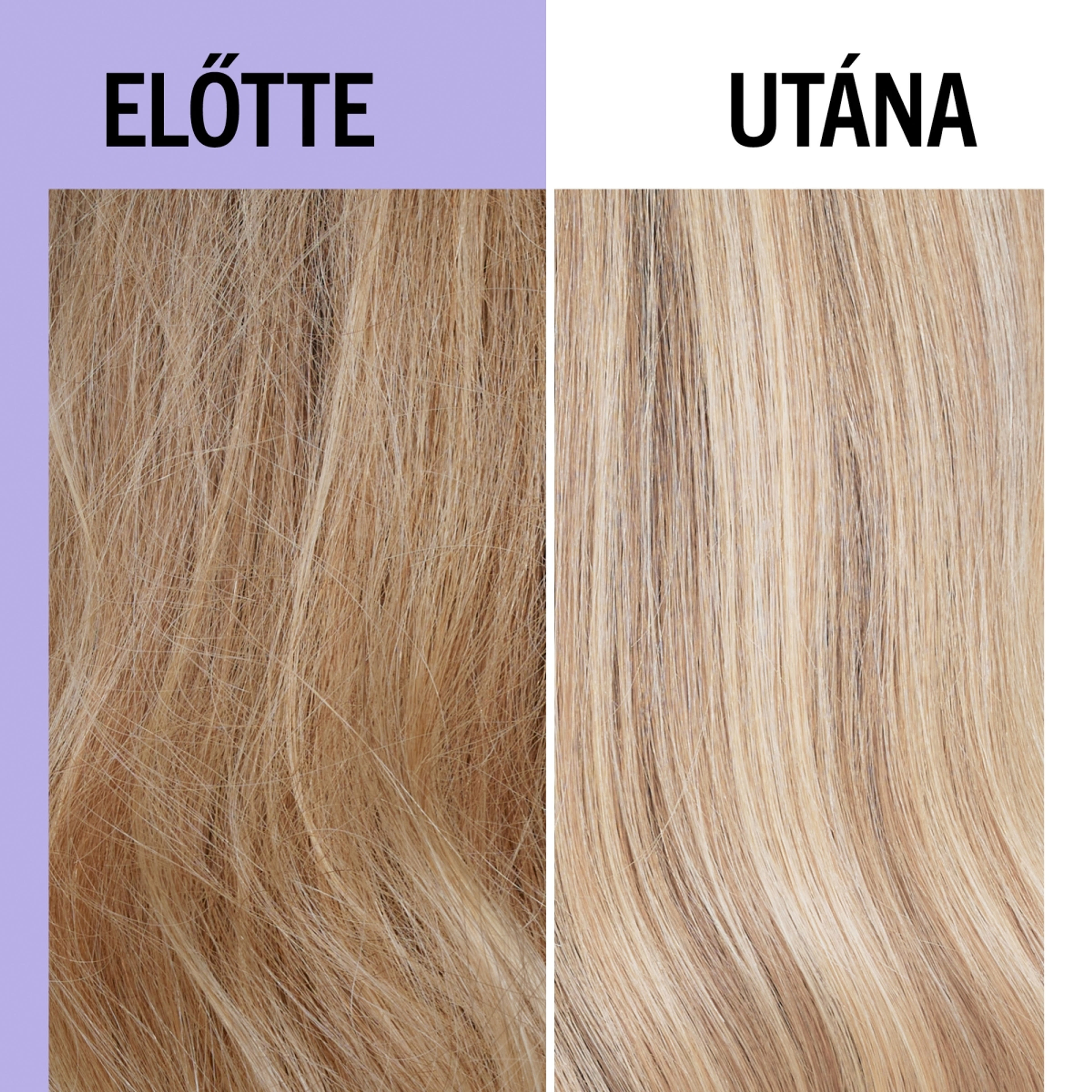 Gliss Blonde Hair Perfector 2 az 1-ben lila hamvasító hajpakolás - 150 ml-3