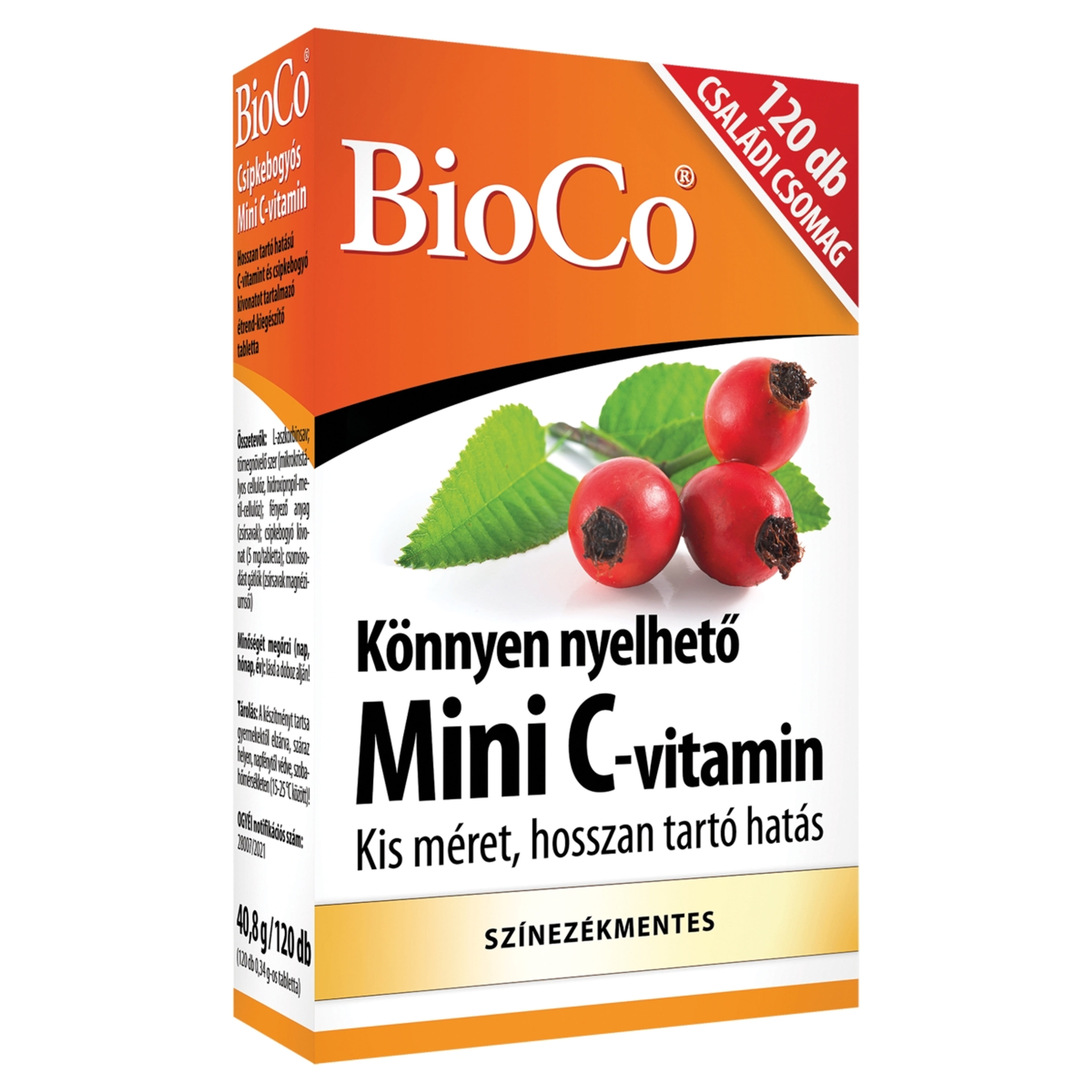 BioCo mini C-vitamin tabletta - 120 db-2