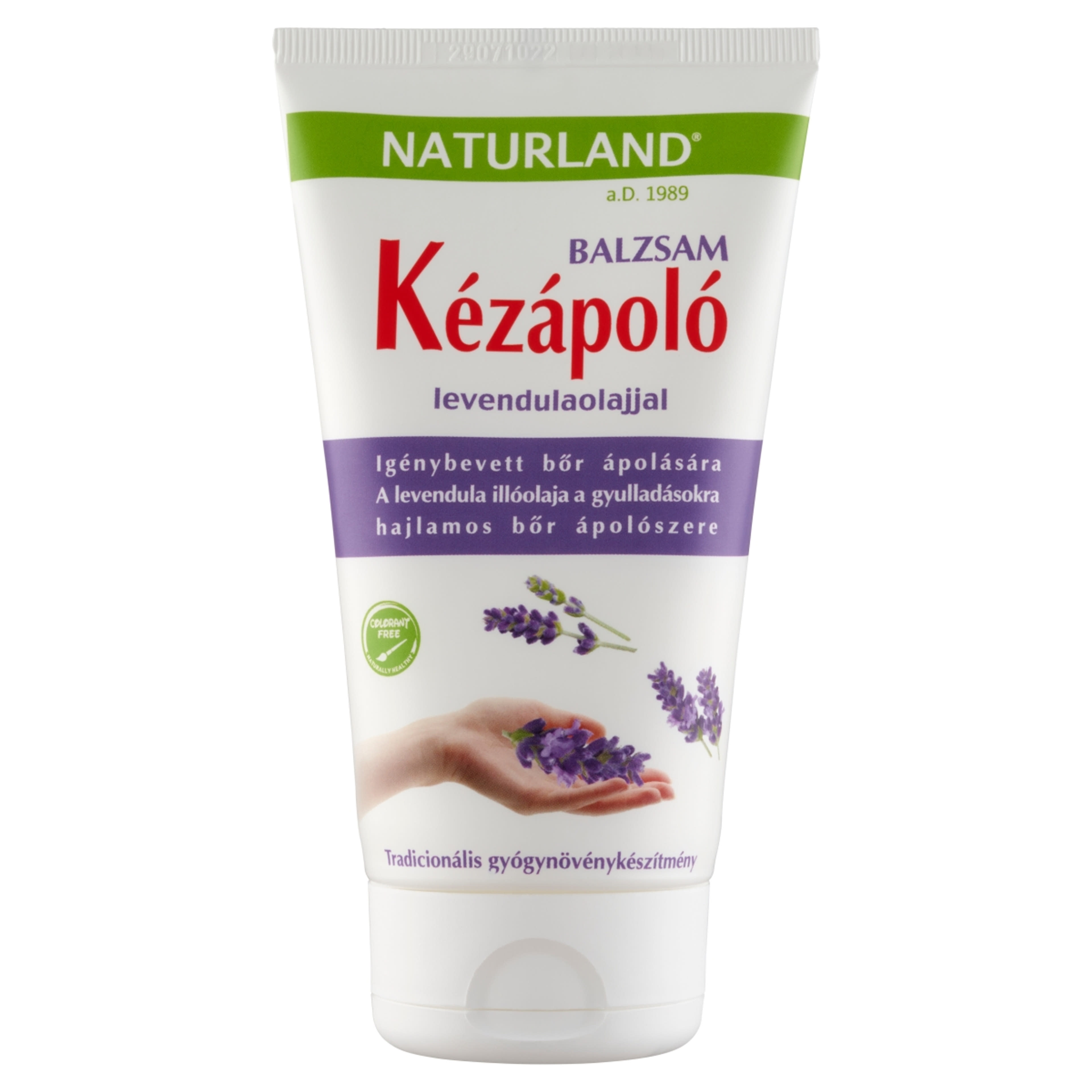 Naturland Kézápoló balzsam levendula kivonattal - 125 ml