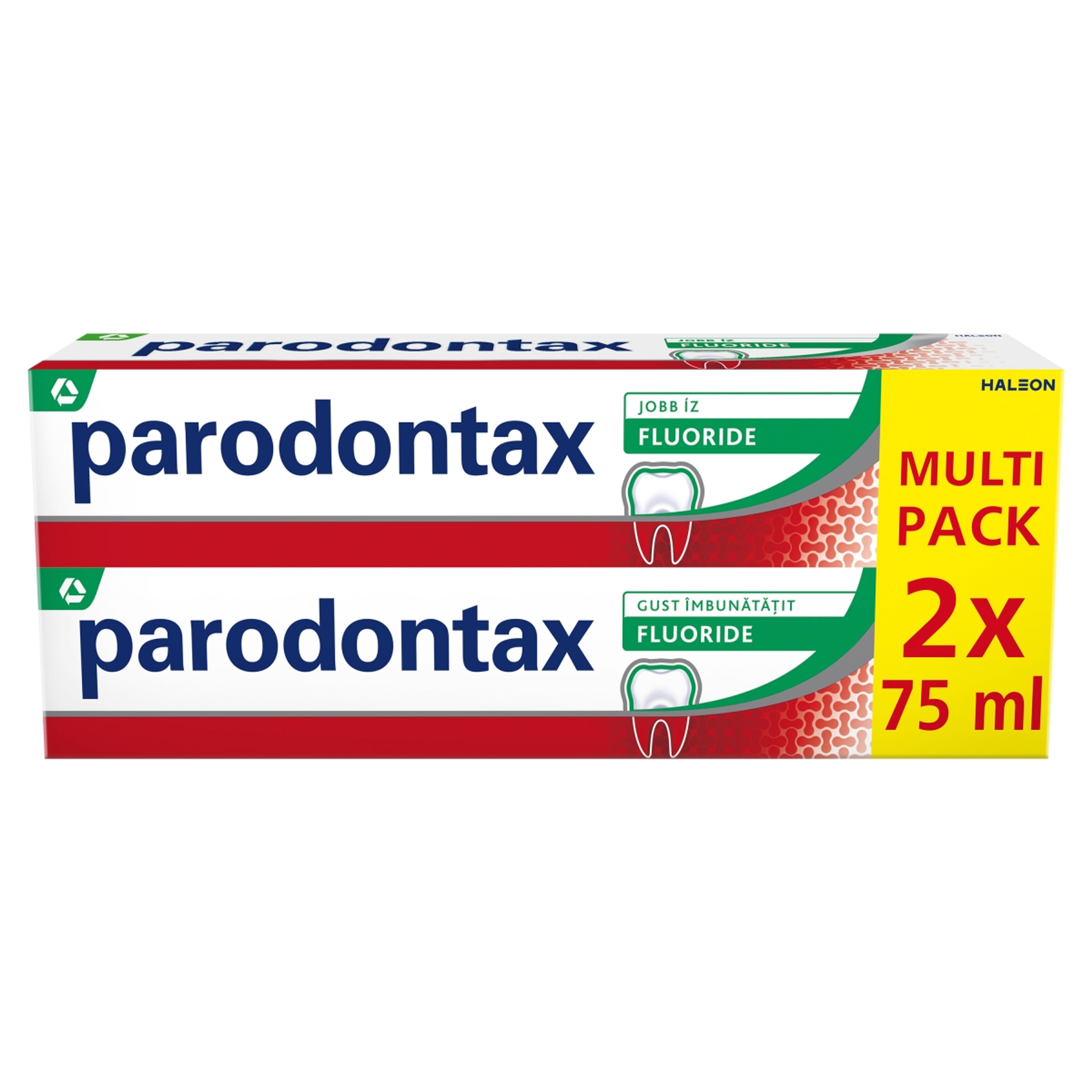 Parodontax Fluoride fogkrém duopack 2 x 75 ml - 150 ml