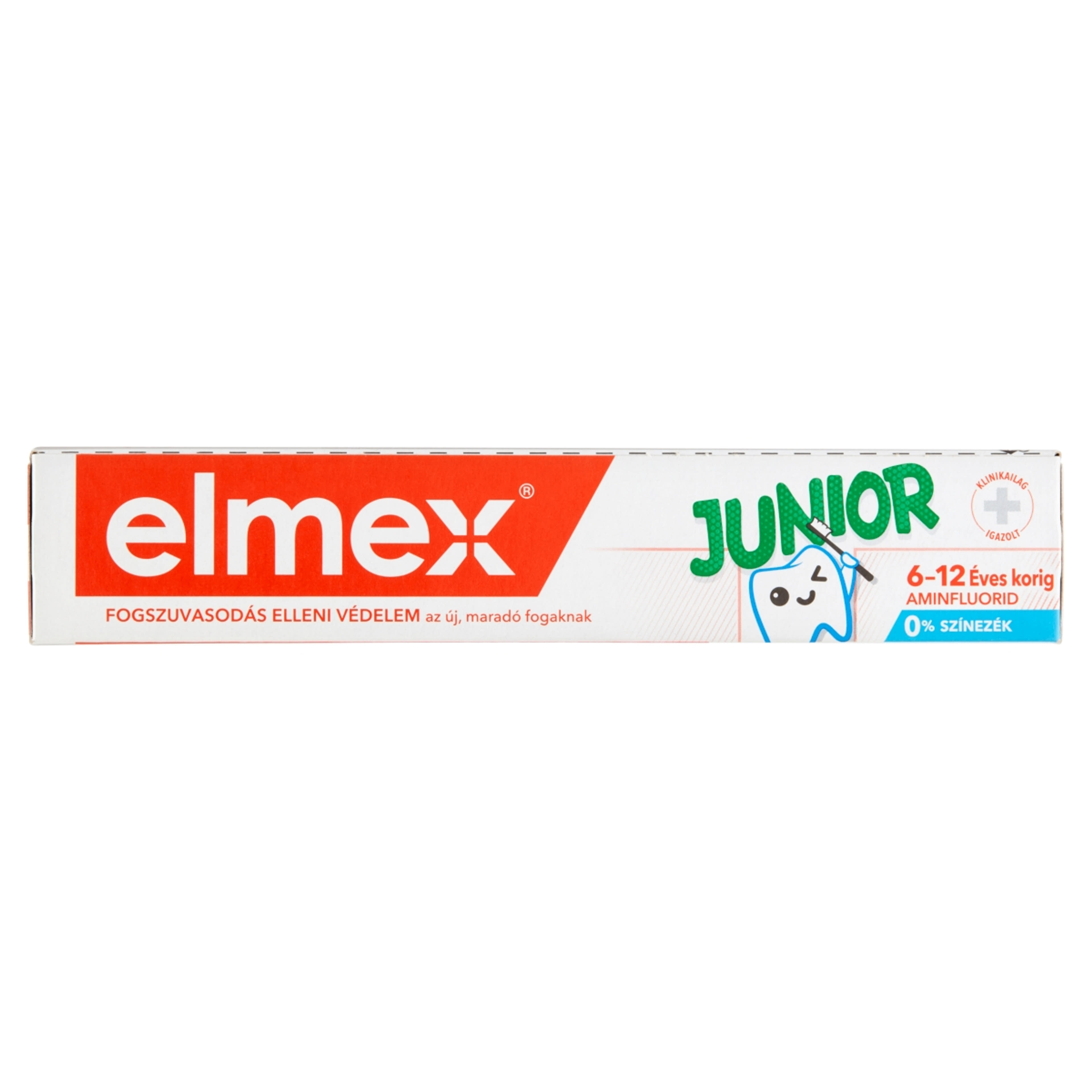 Elmex Junior fluoridos fogkrém 6-12 éves korig - 75 ml